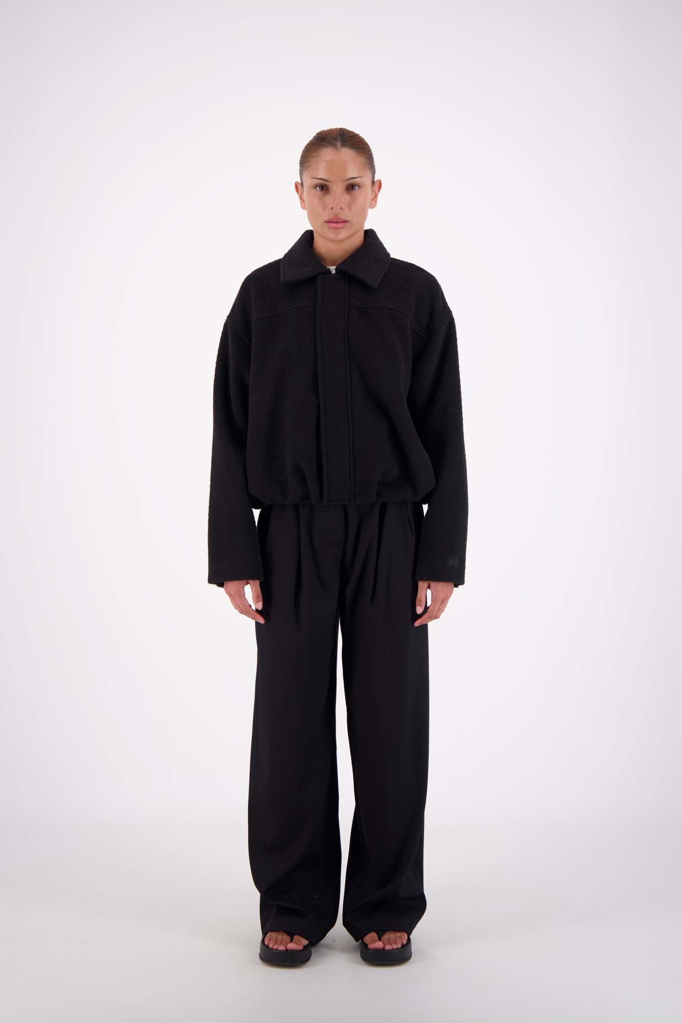 Jasmine Alexa Bailey Bomber Black – WeWearAustralian