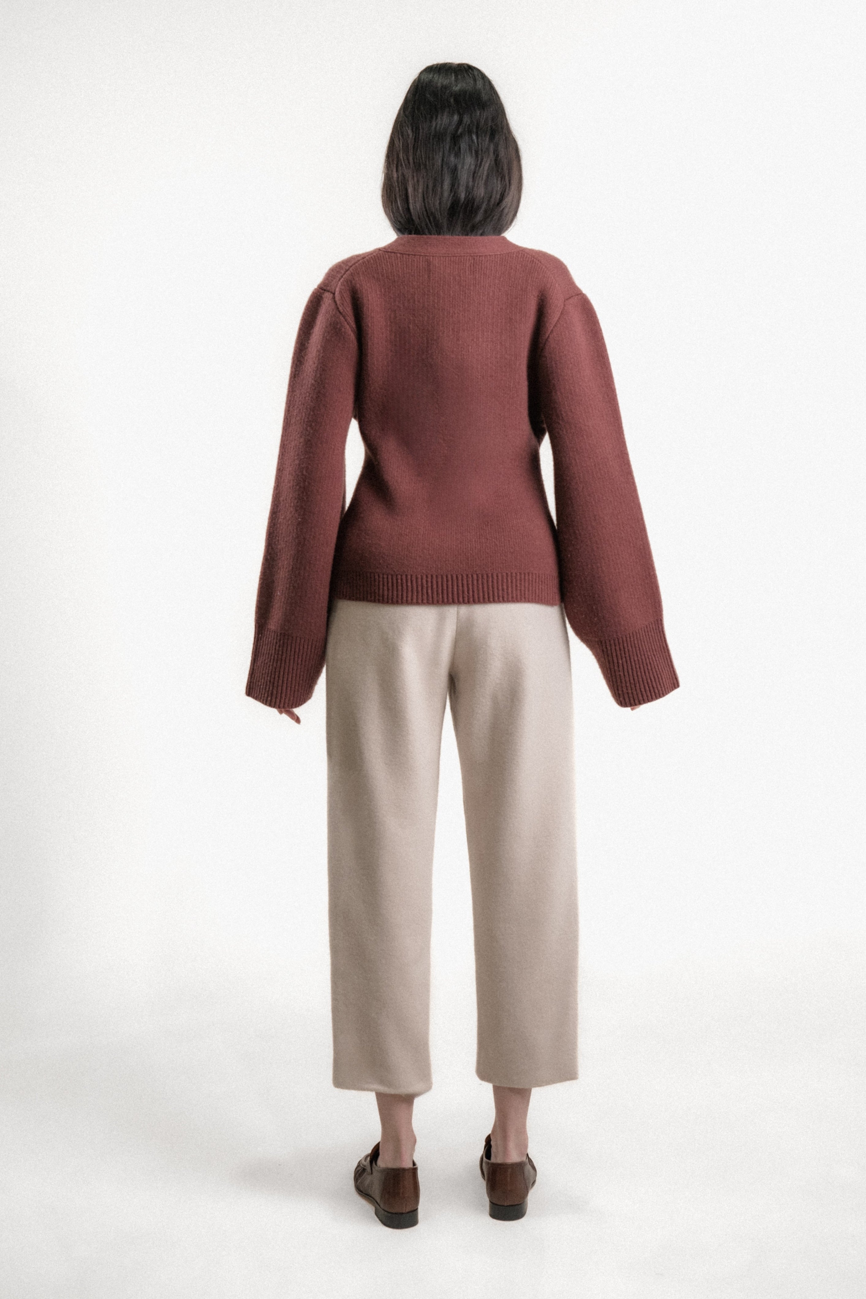 Oslo Cardigan Brown