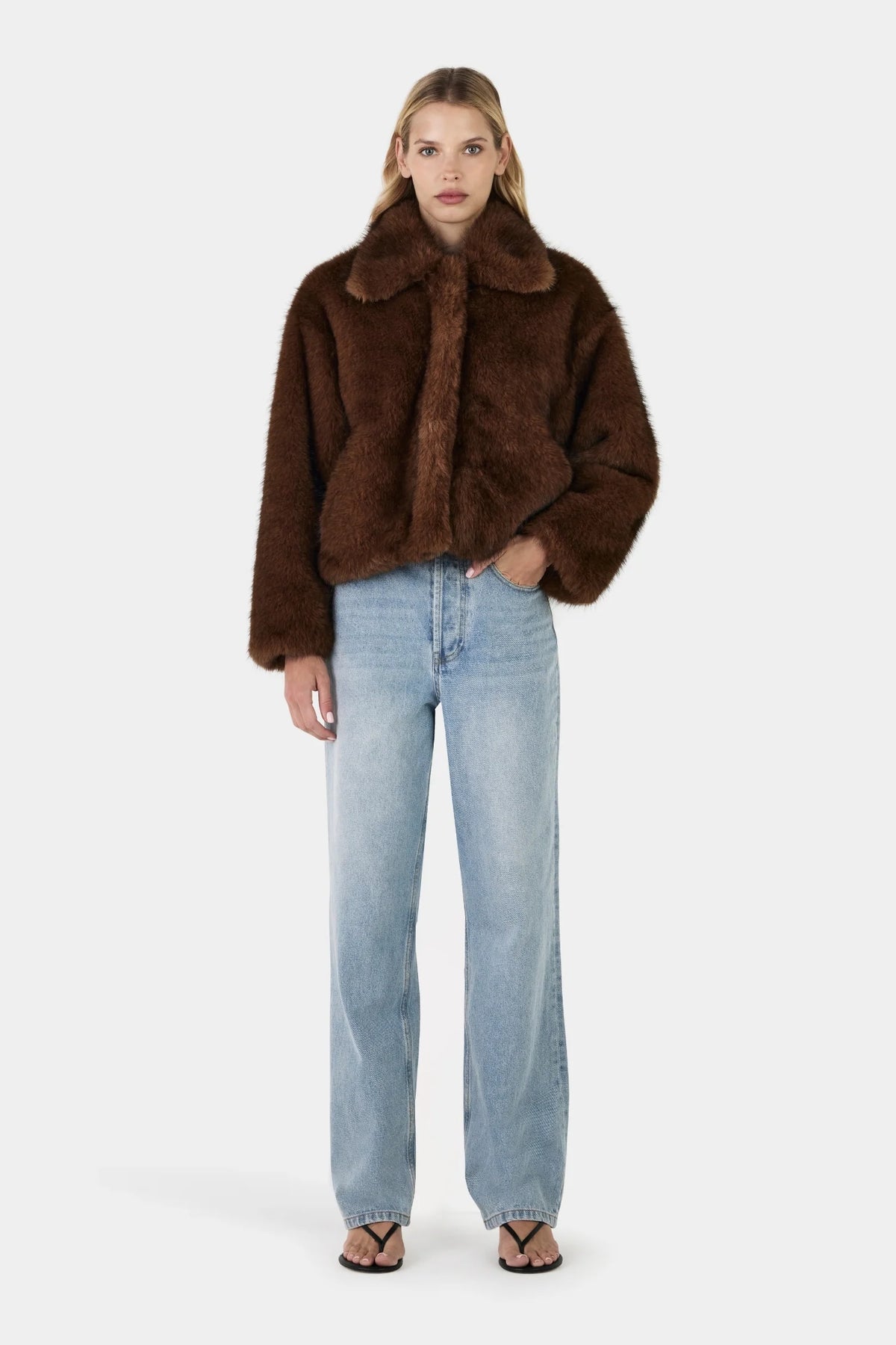 Frankie Faux Fur Jacket