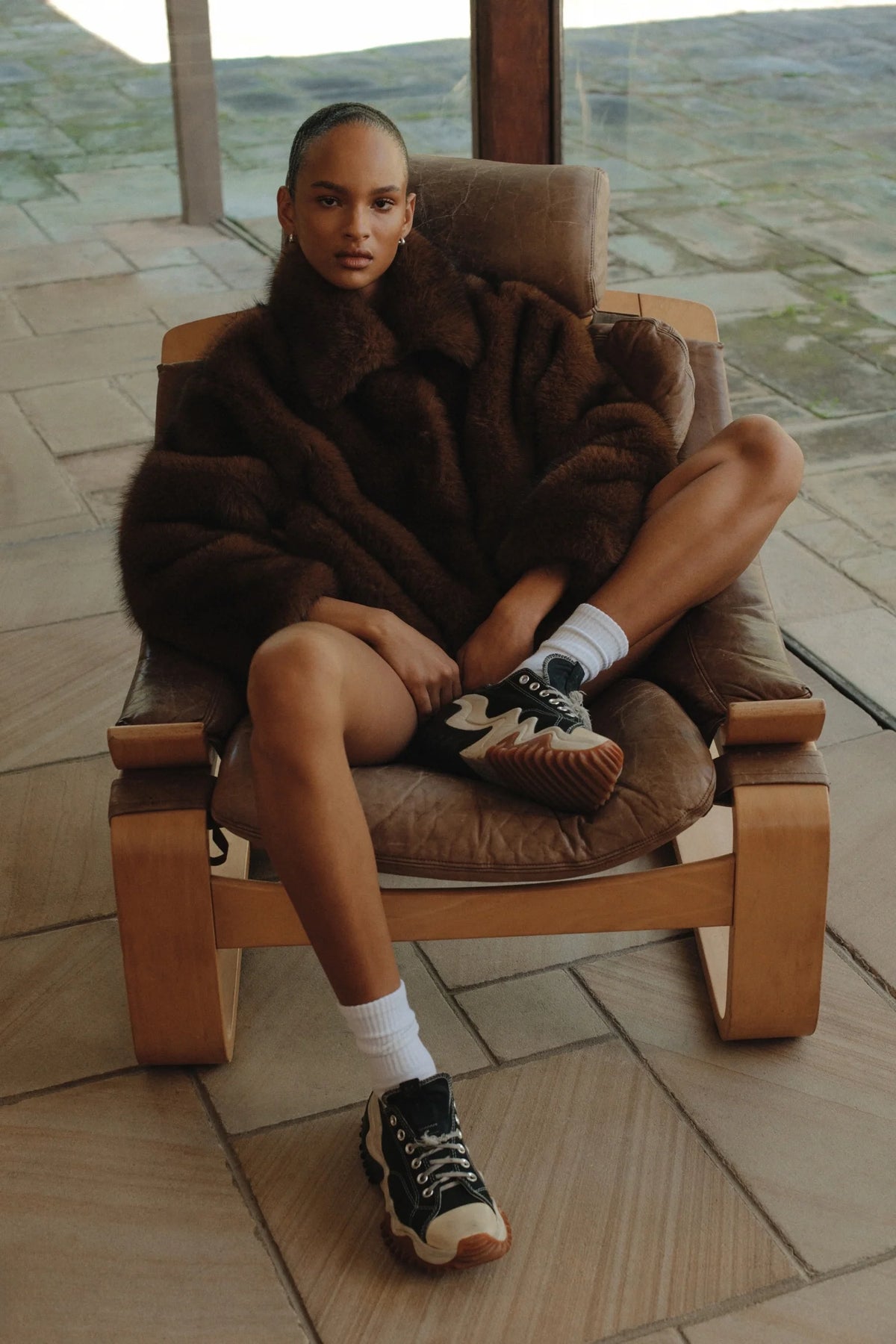 Frankie Faux Fur Jacket