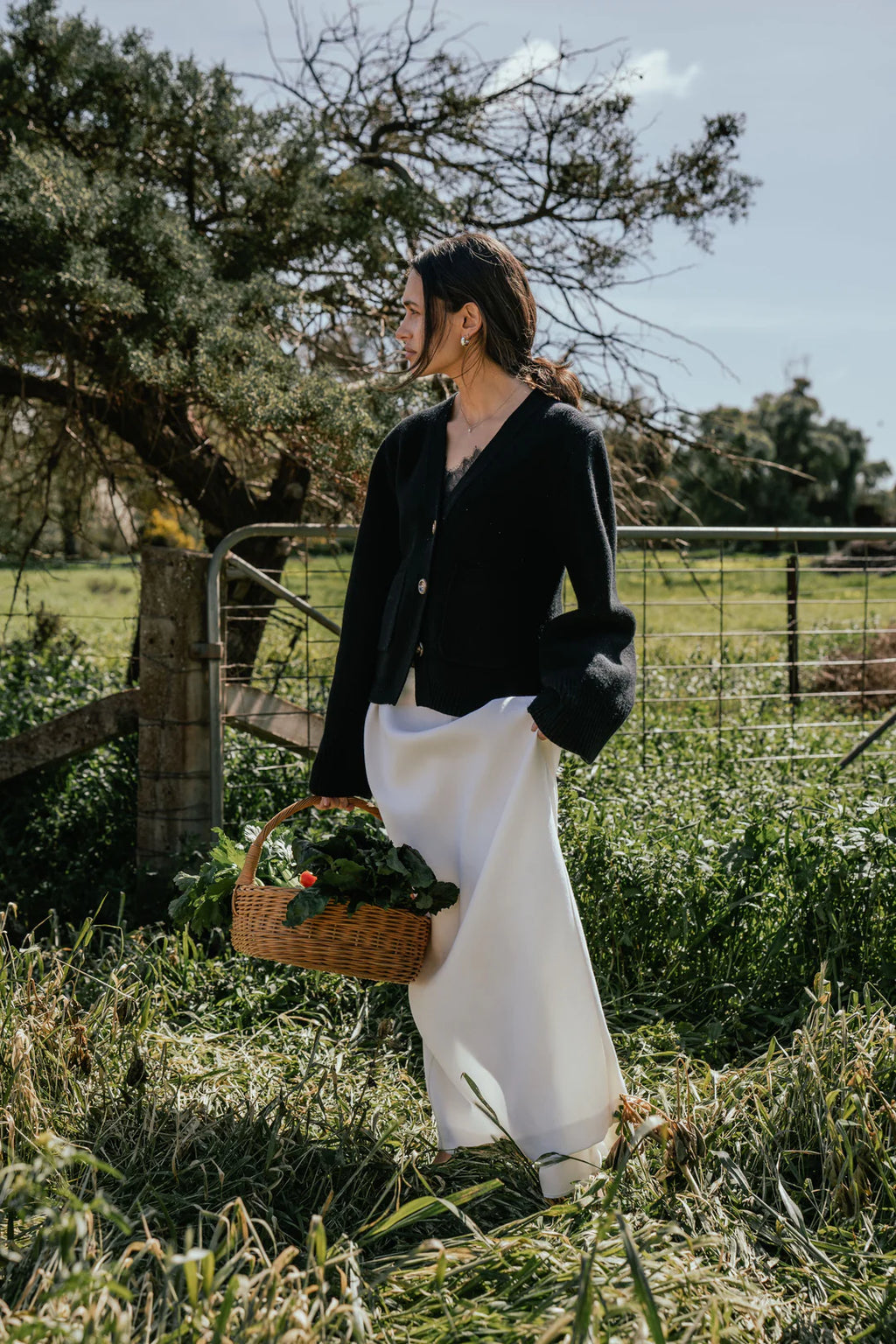 Oslo Cardigan Black