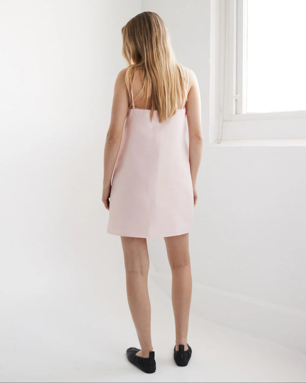 Satin Mini Dress