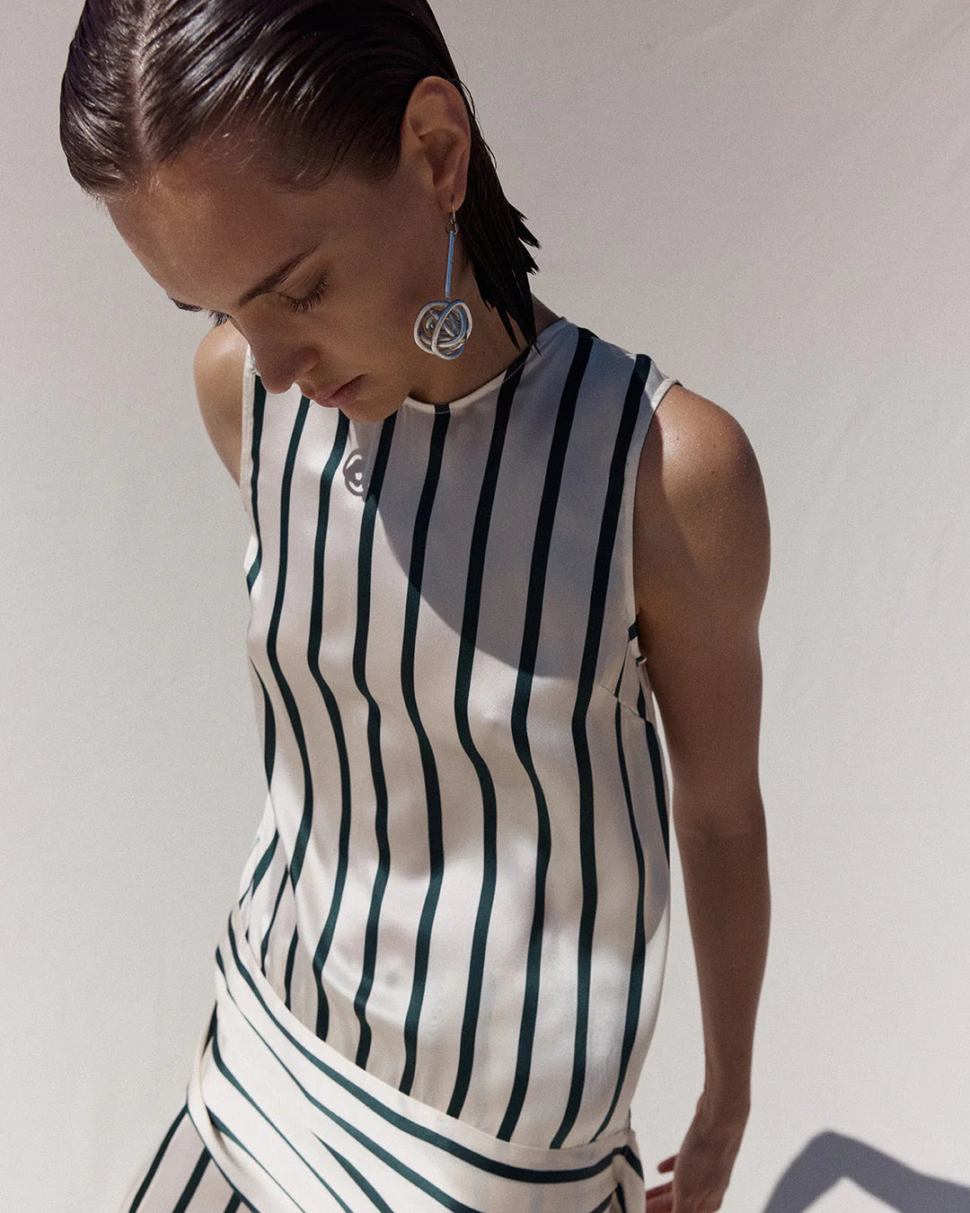 Cannes Sash Hem Mini Dress