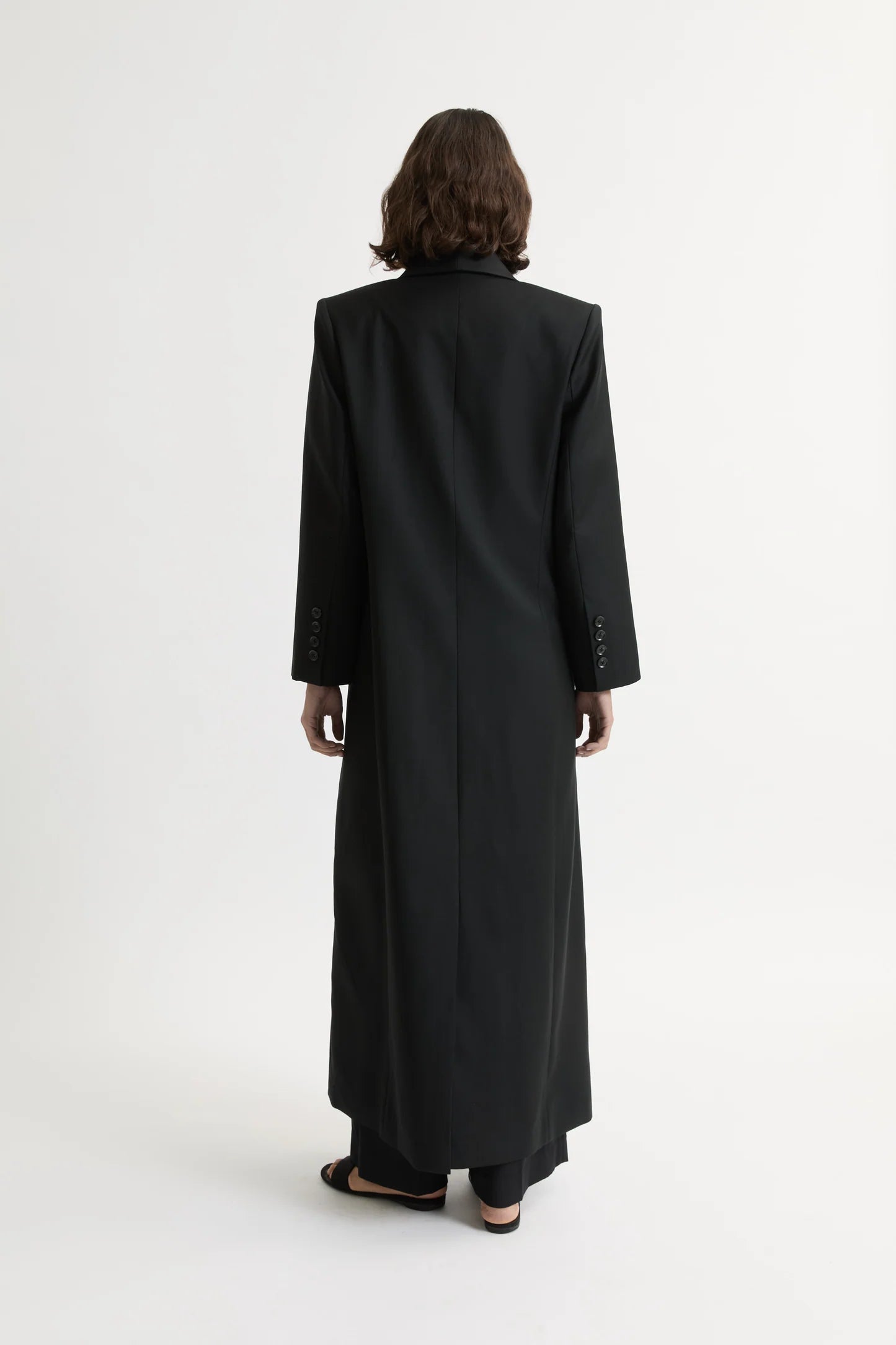 Allora Overcoat Black