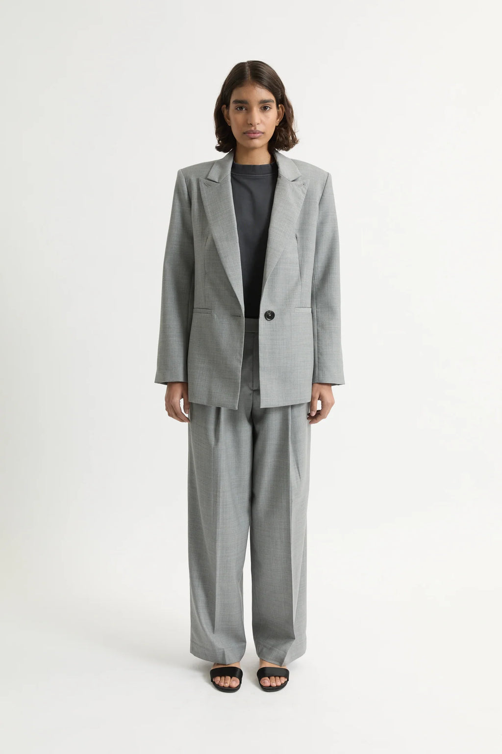Ila Blazer Gray