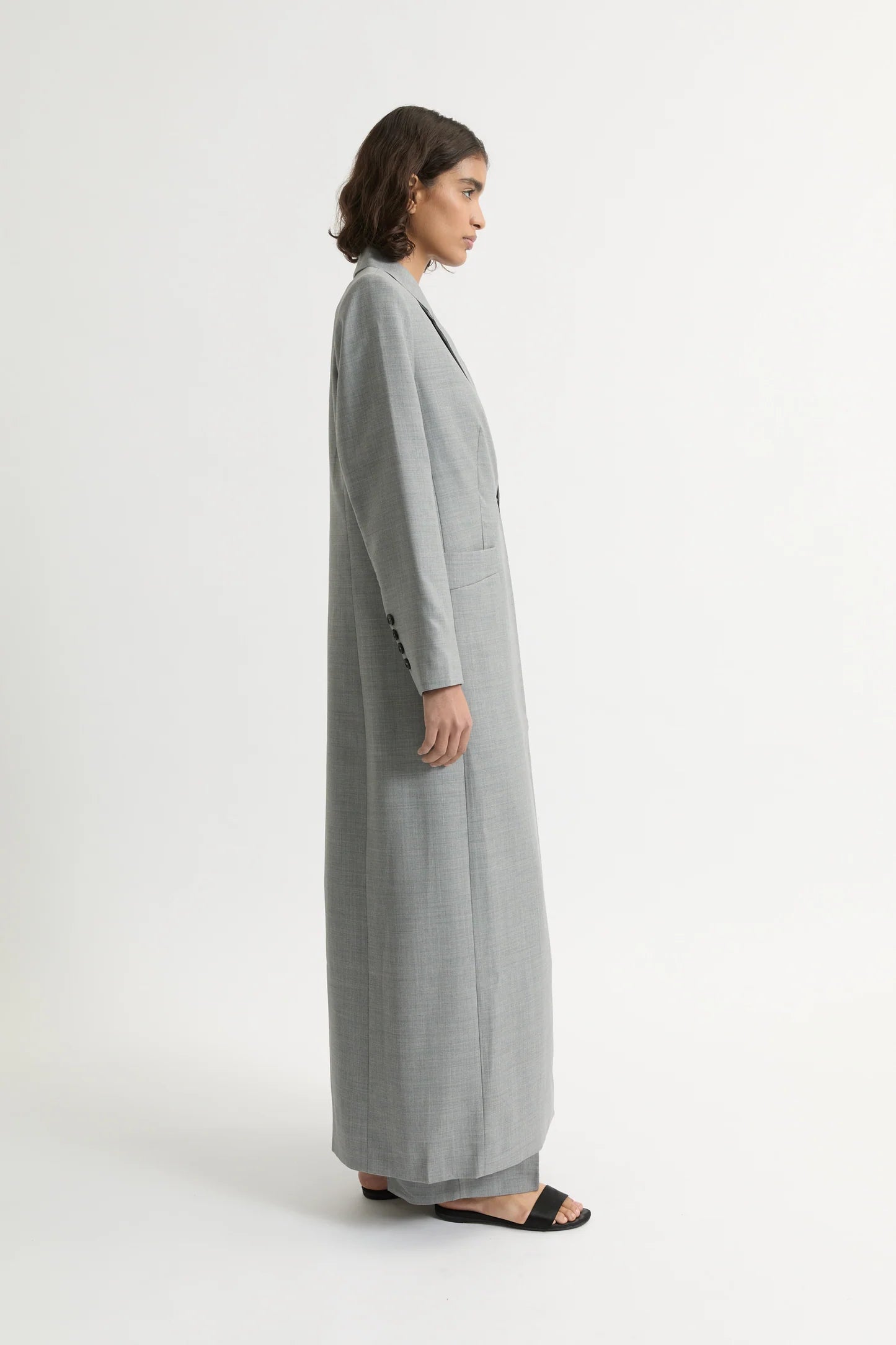 Allora Overcoat Gray
