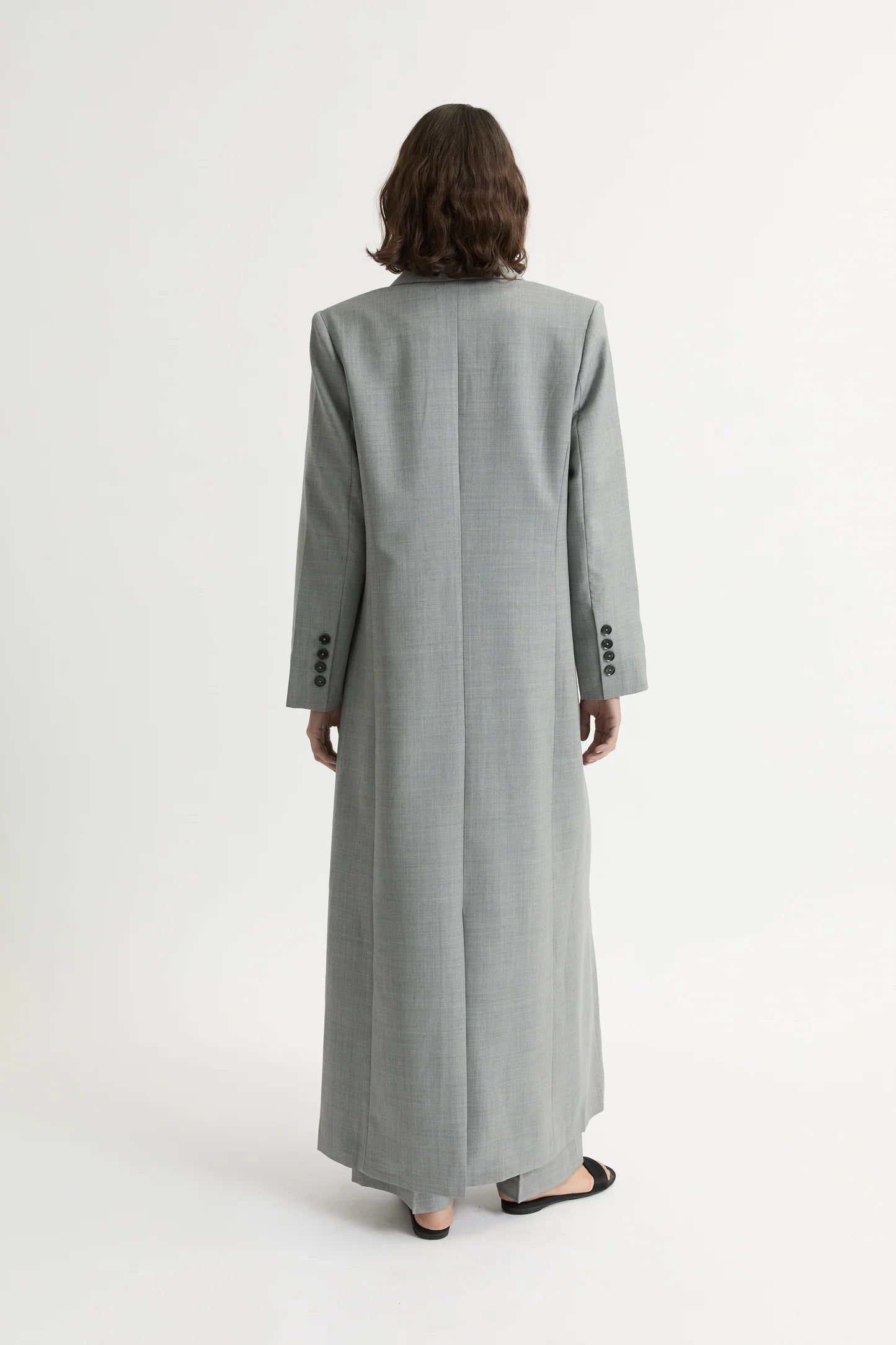 Allora Overcoat Gray