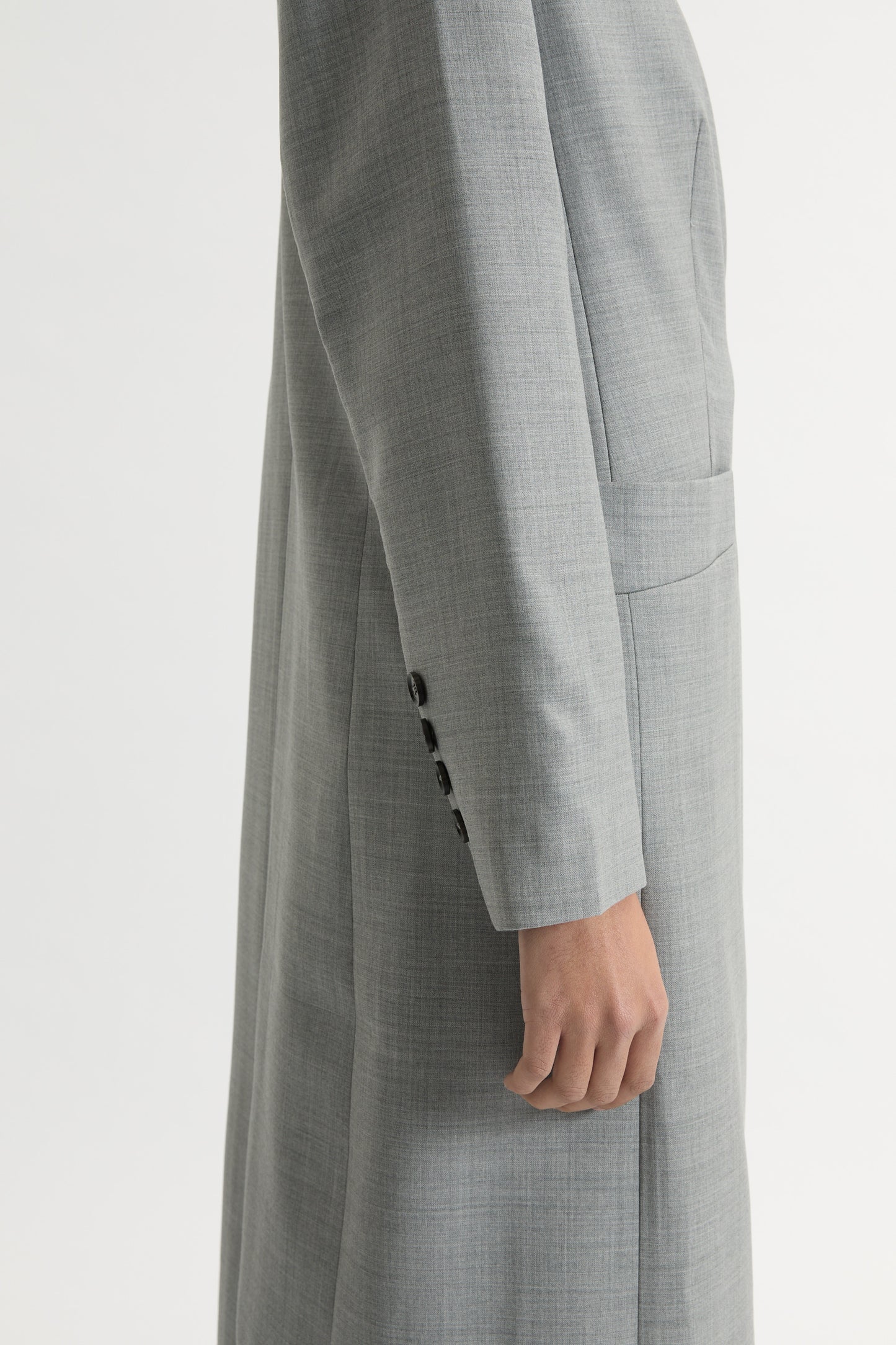 Allora Overcoat Gray