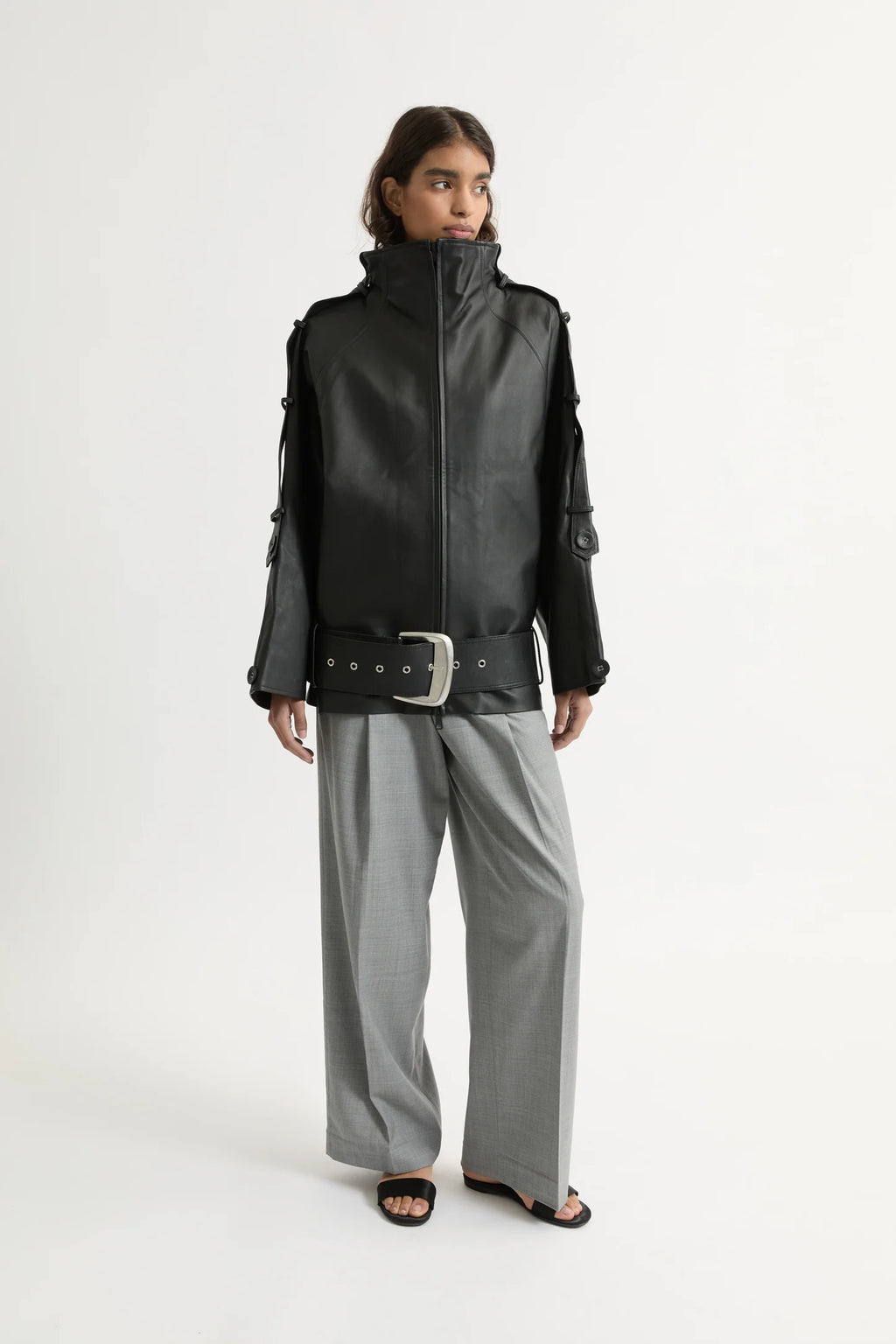 Leather Sara Jacket