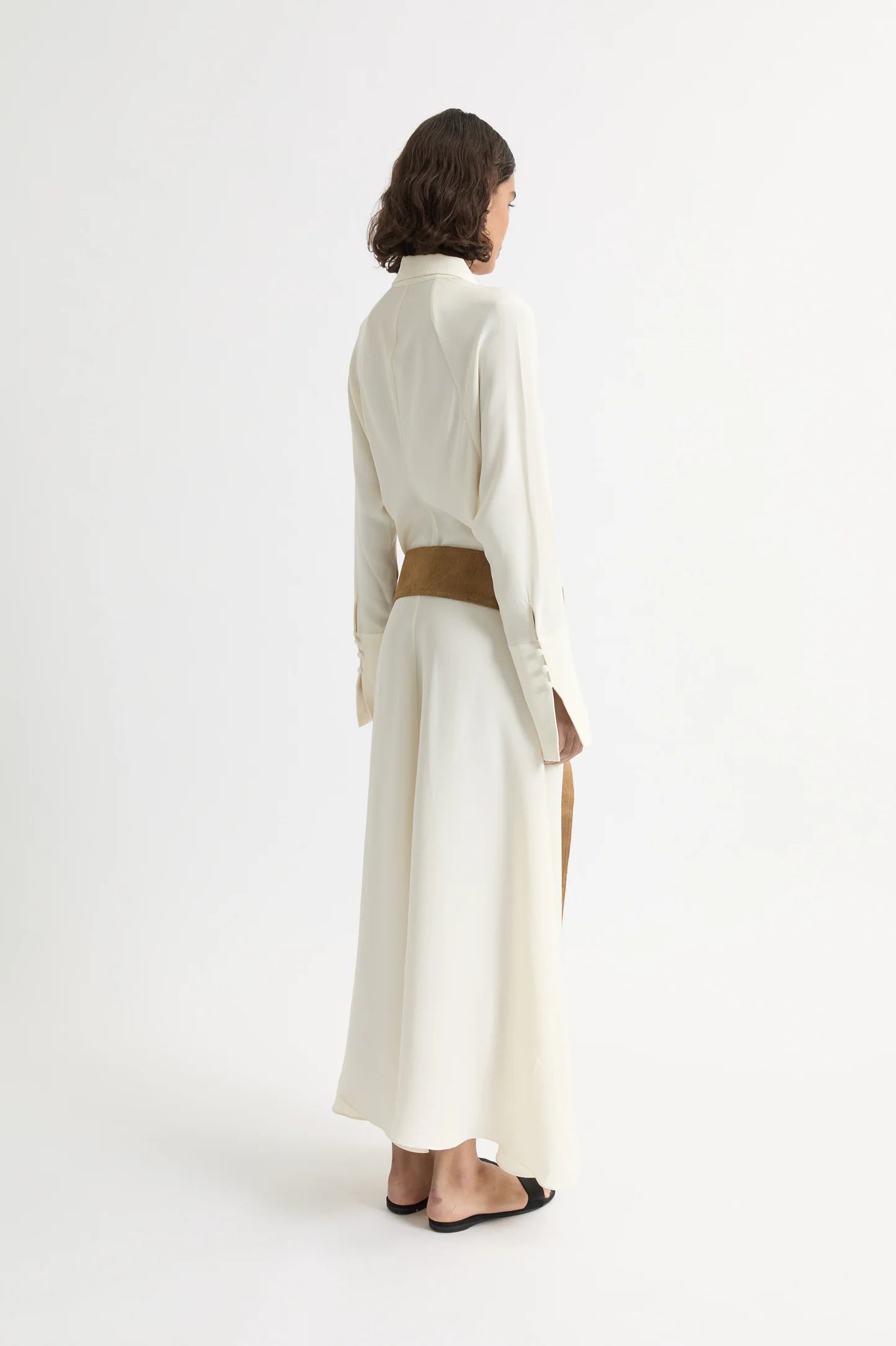 Freya Belt Honey Suede