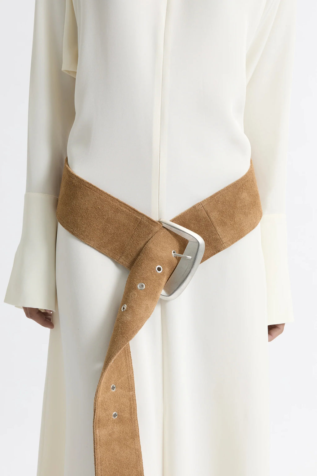 Freya Belt Honey Suede