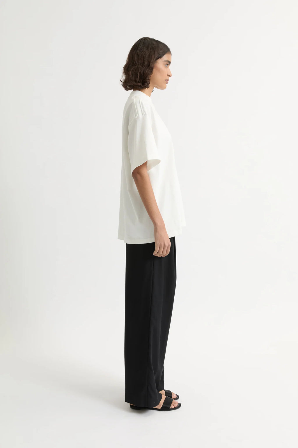 Crew Neck Tee Off-White