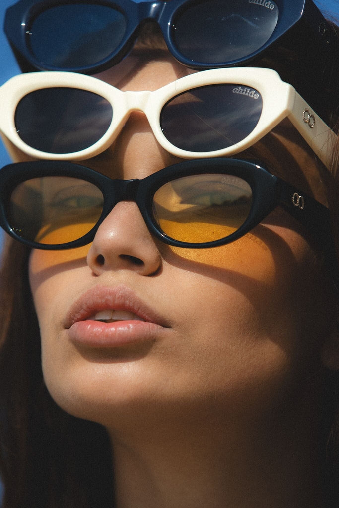 BALLET Gloss Black Bio Acetate | Yellow Bio Lens