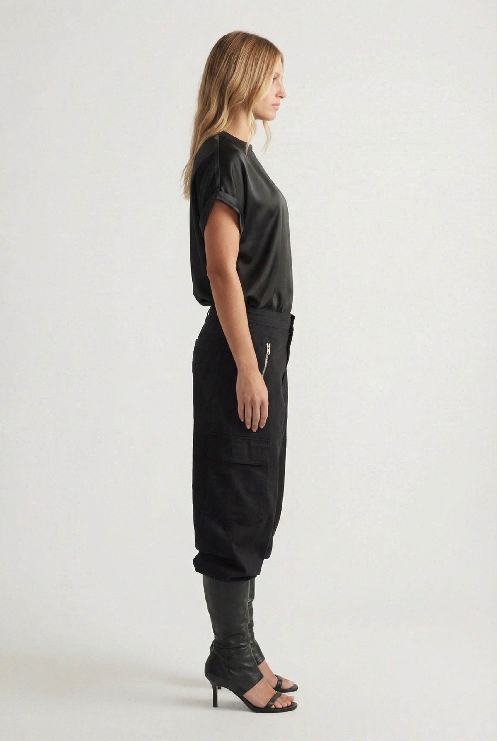 Annmaree Satin Tee