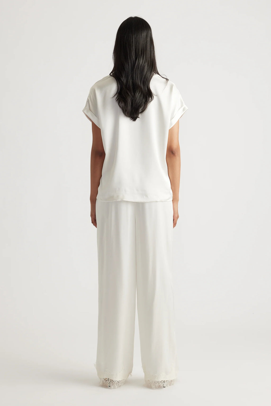 AnnMaree Satin Tee