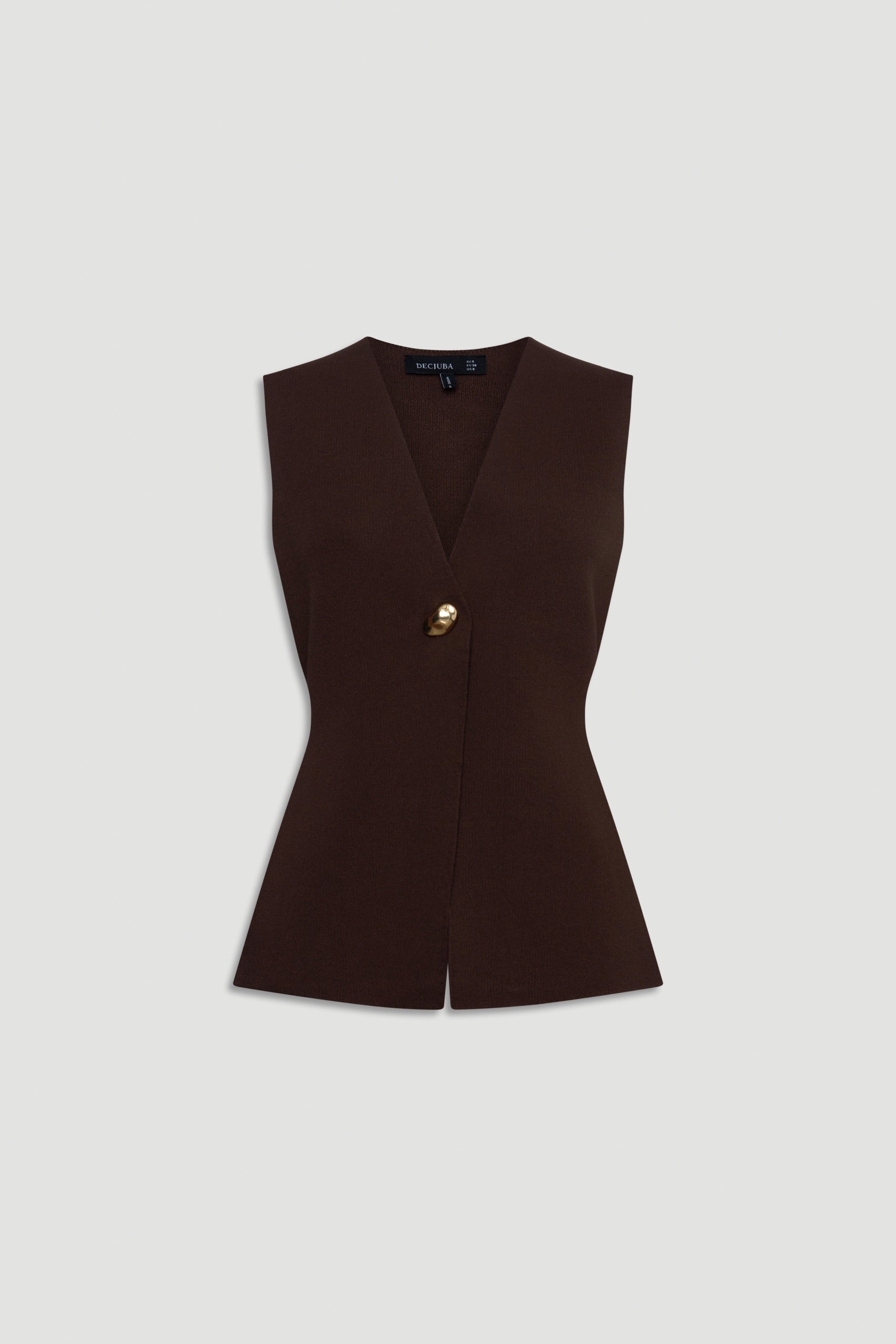 Maddie Longline Knit Vest
