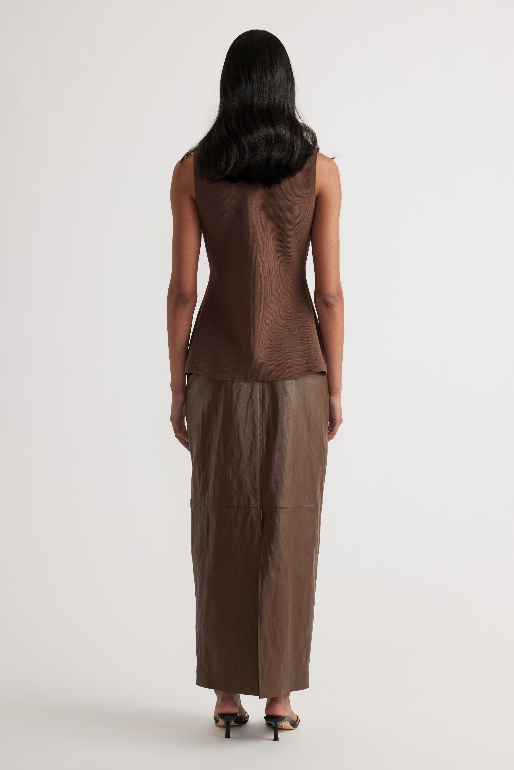 Maddie Longline Knit Vest