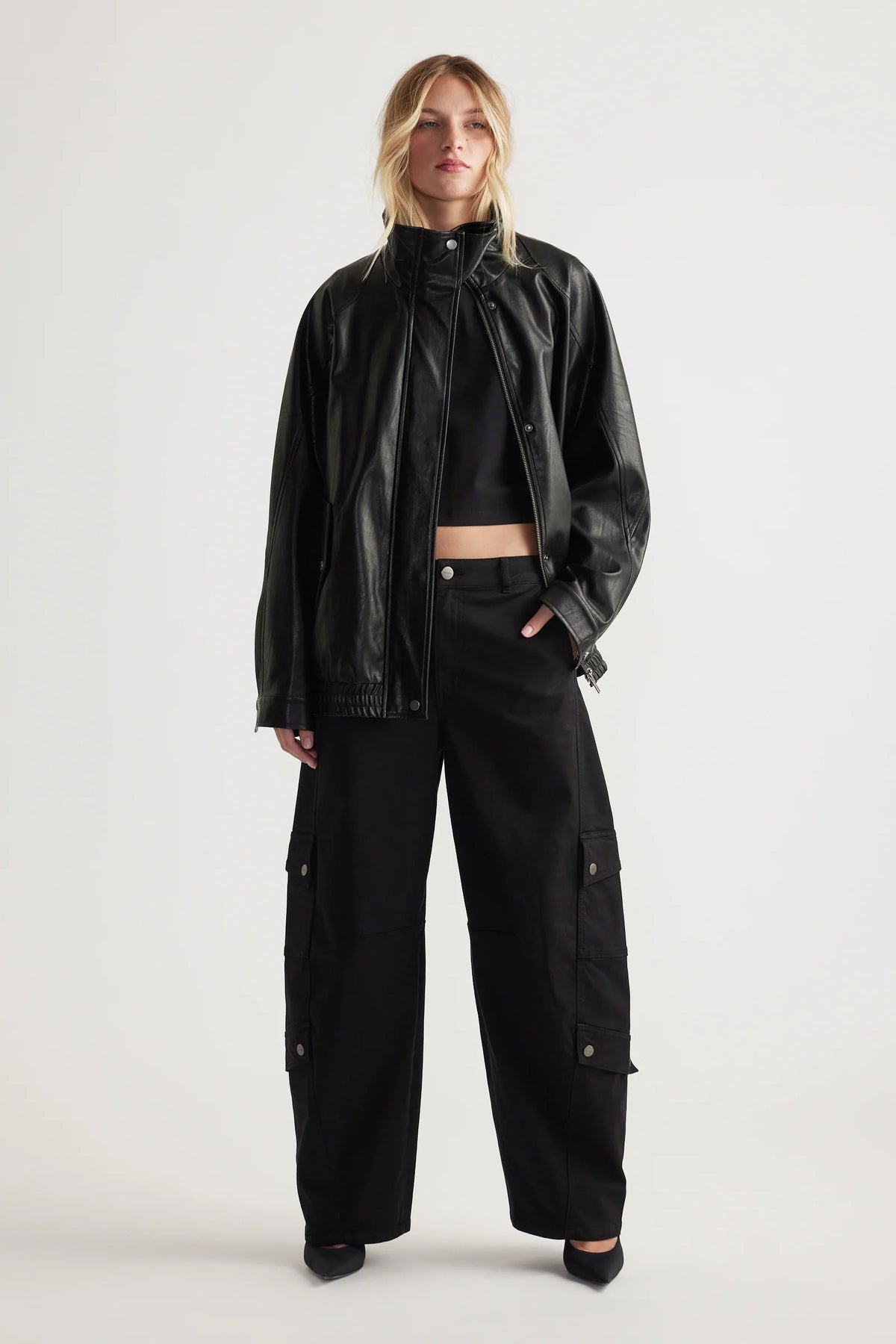 Alexa Barrel Cargo Pants