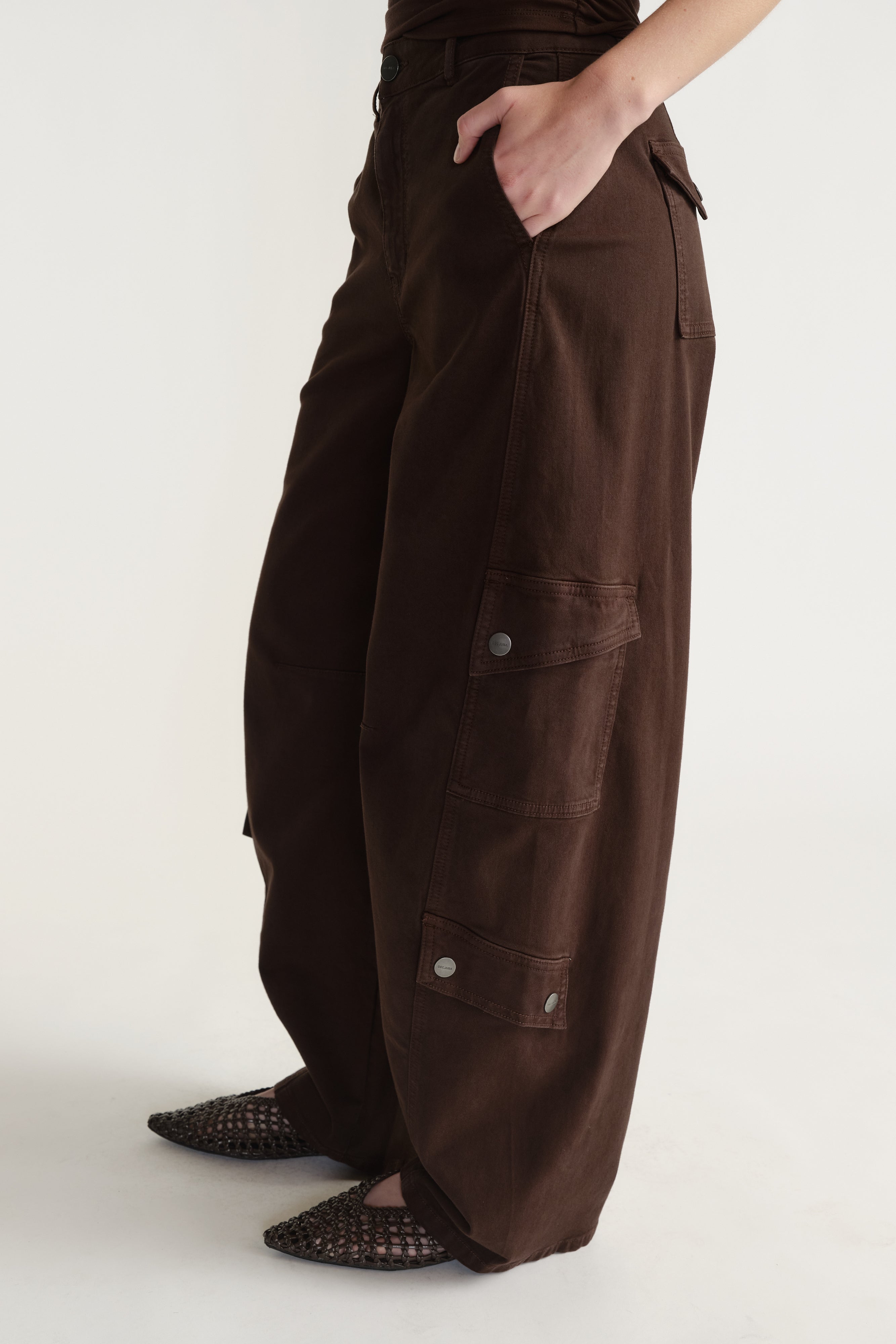 Alexa Barrel Cargo Pants