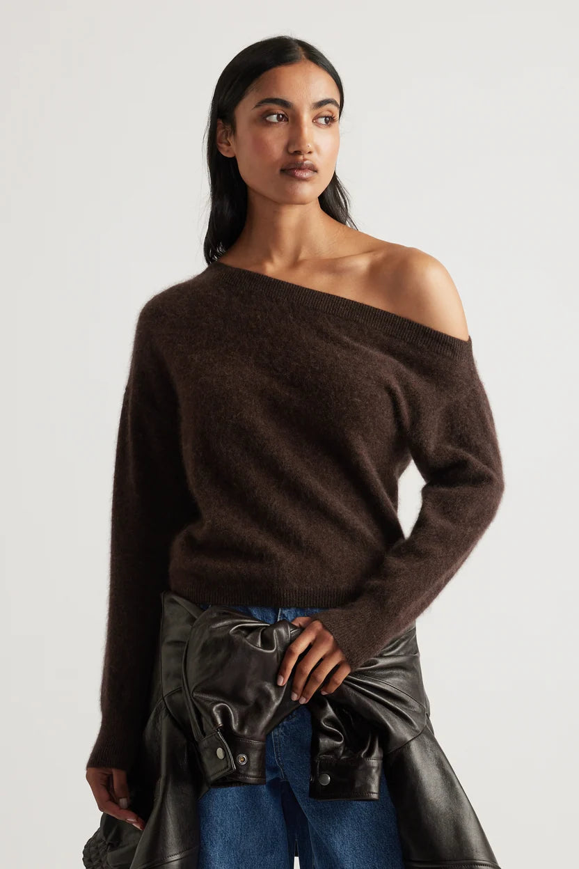 Elle Drop Shoulder Wool Jumper