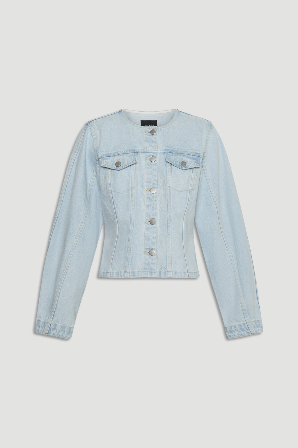 Amaya Barrel Sleeve Denim Jacket