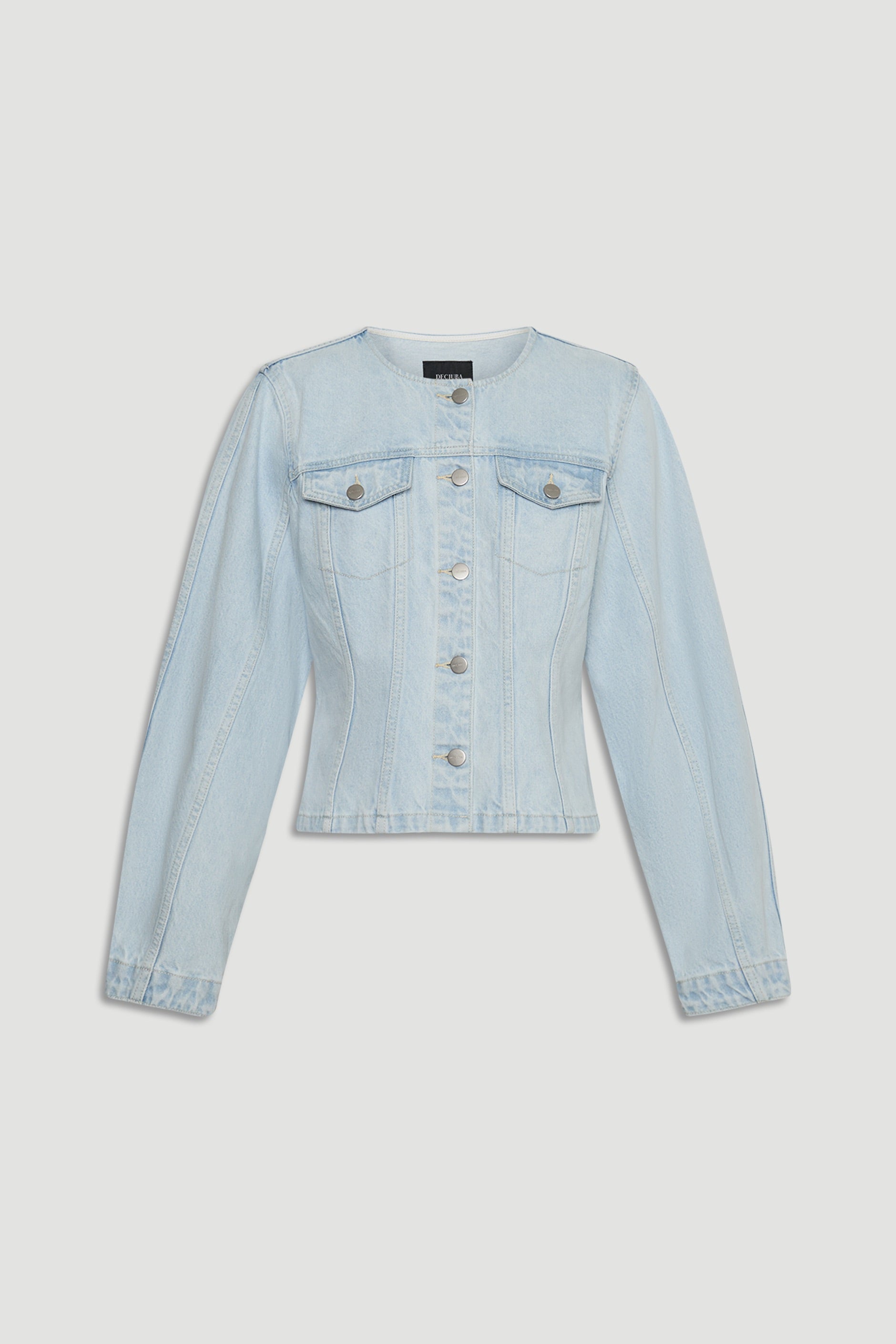 Amaya Barrel Sleeve Denim Jacket