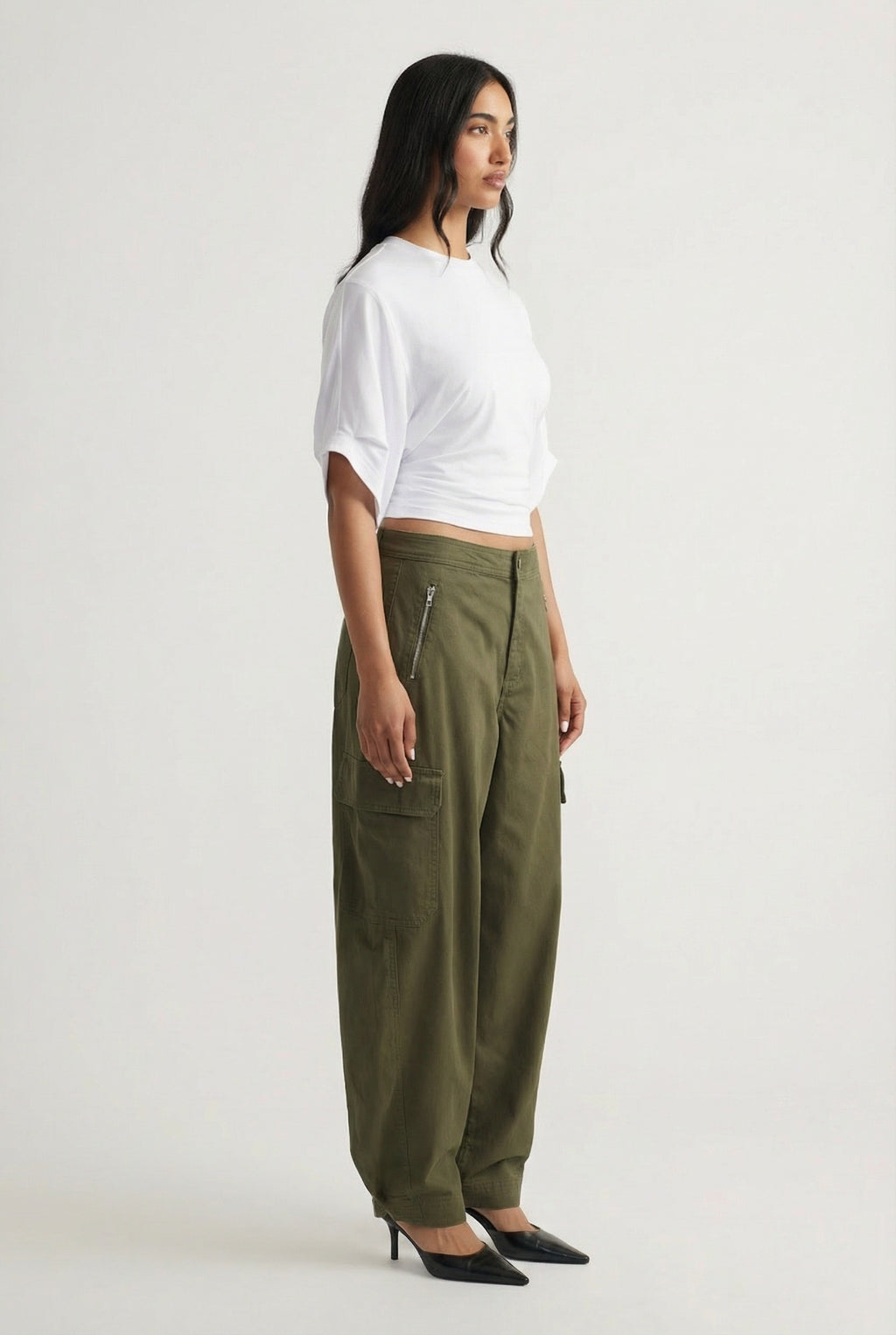 Peyton Zip Cargo Pocket Pant