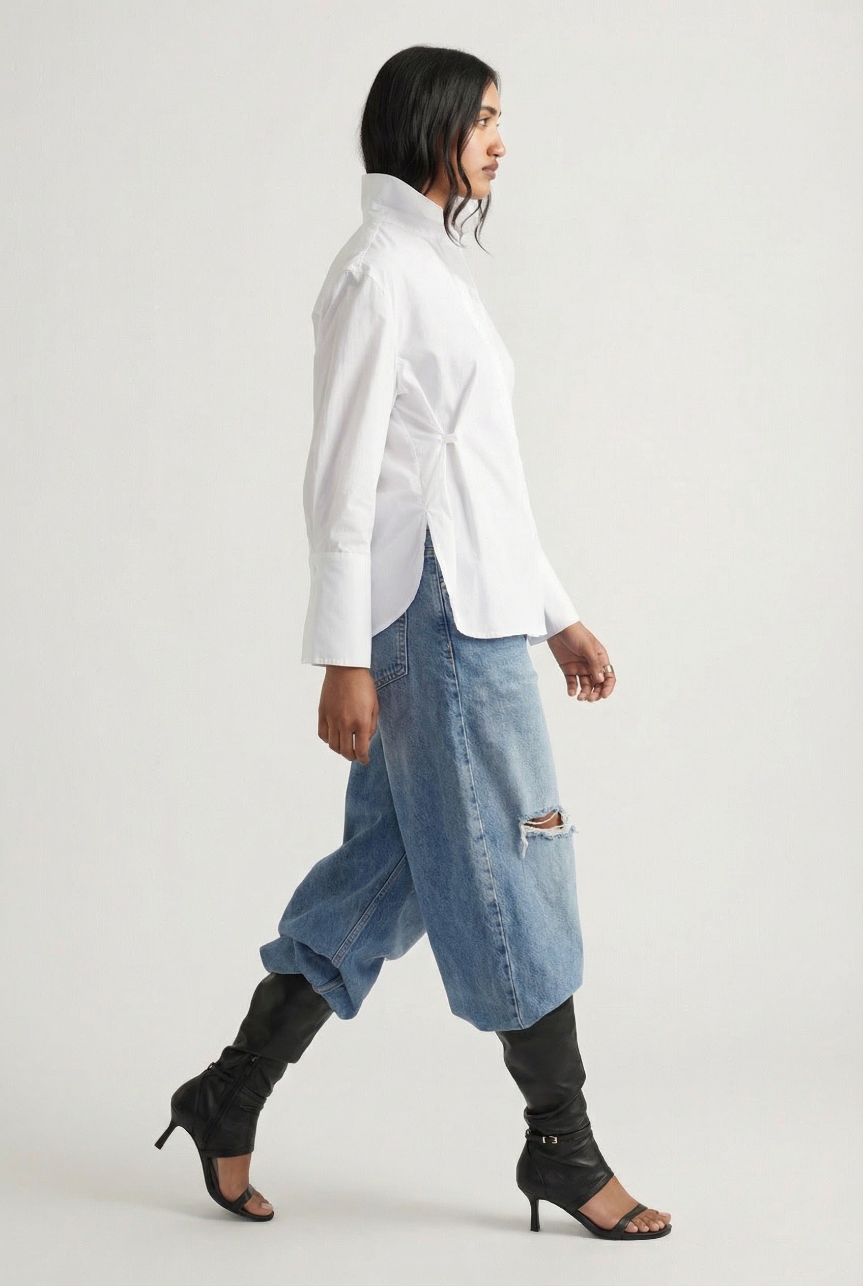Kristy Side Button Shirt