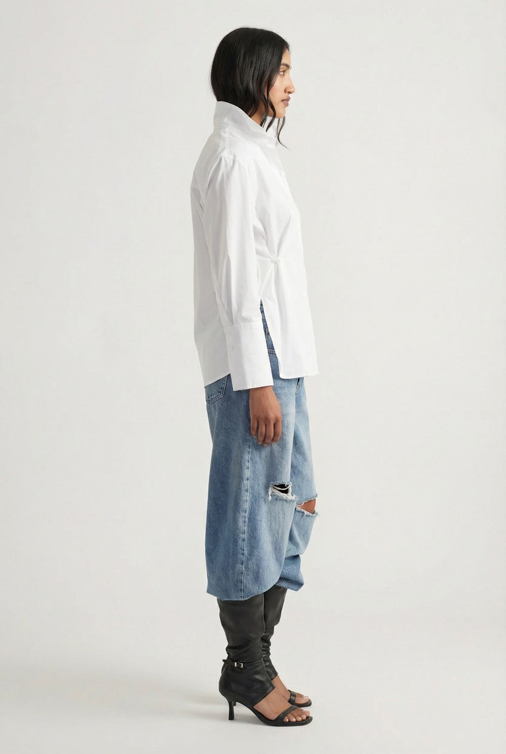 Kristy Side Button Shirt