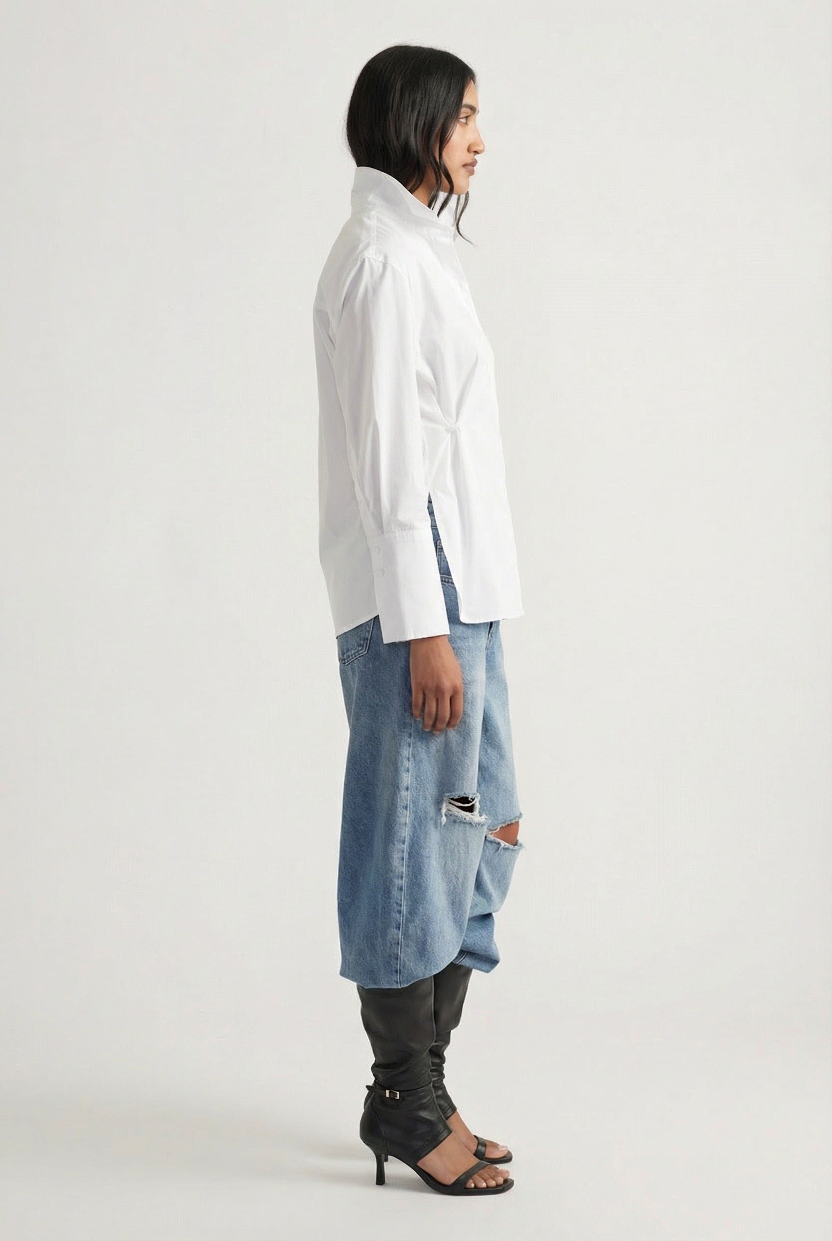 Kristy Side Button Shirt