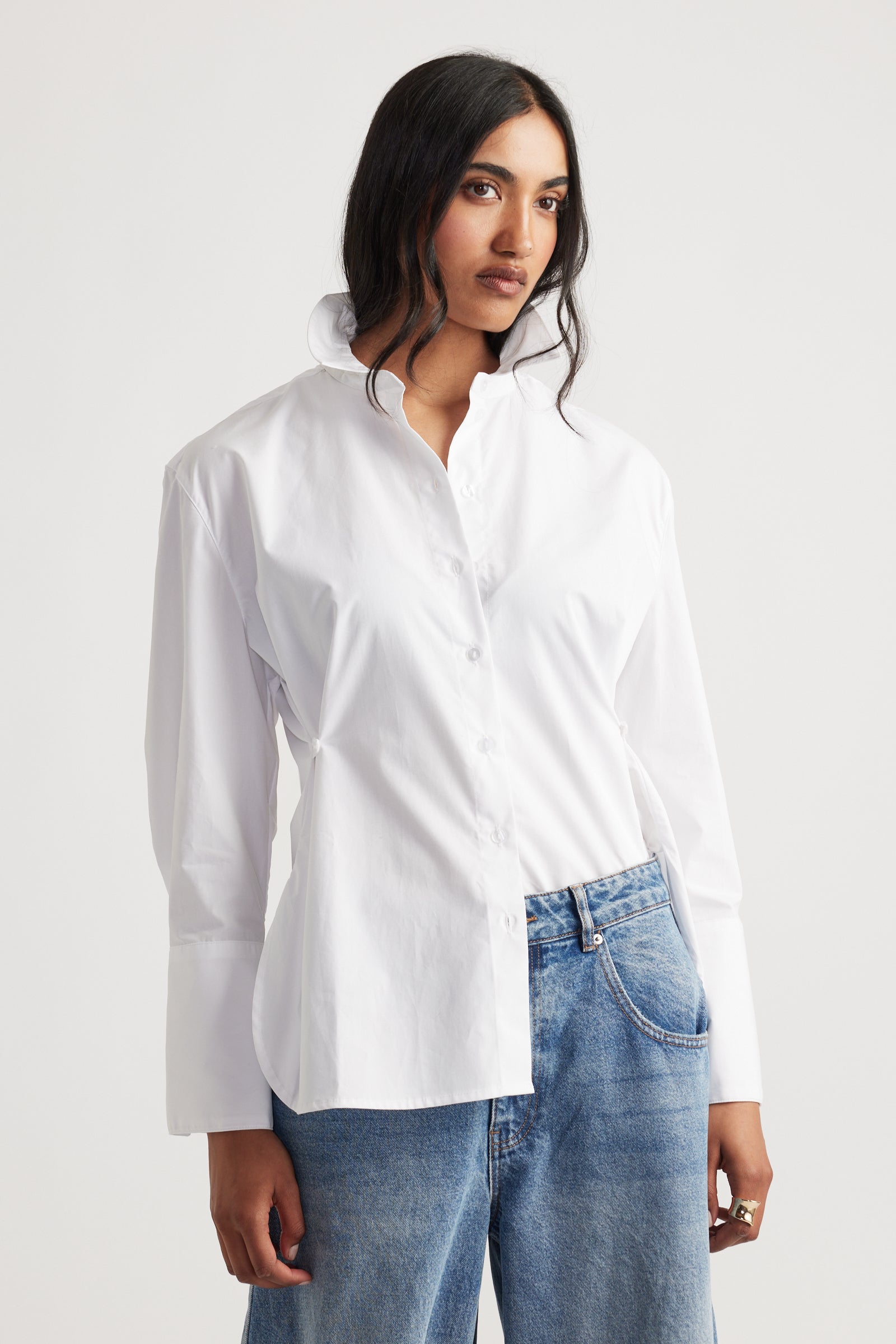 Kristy Side Button Shirt