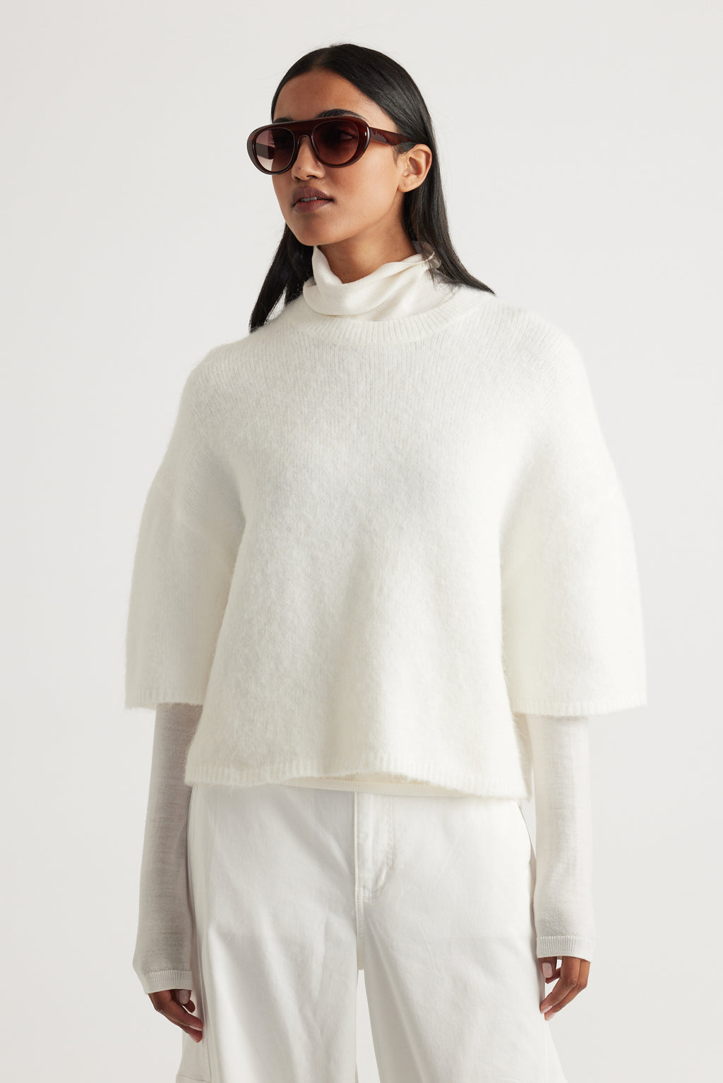 Lola Fluffy Knit Tee