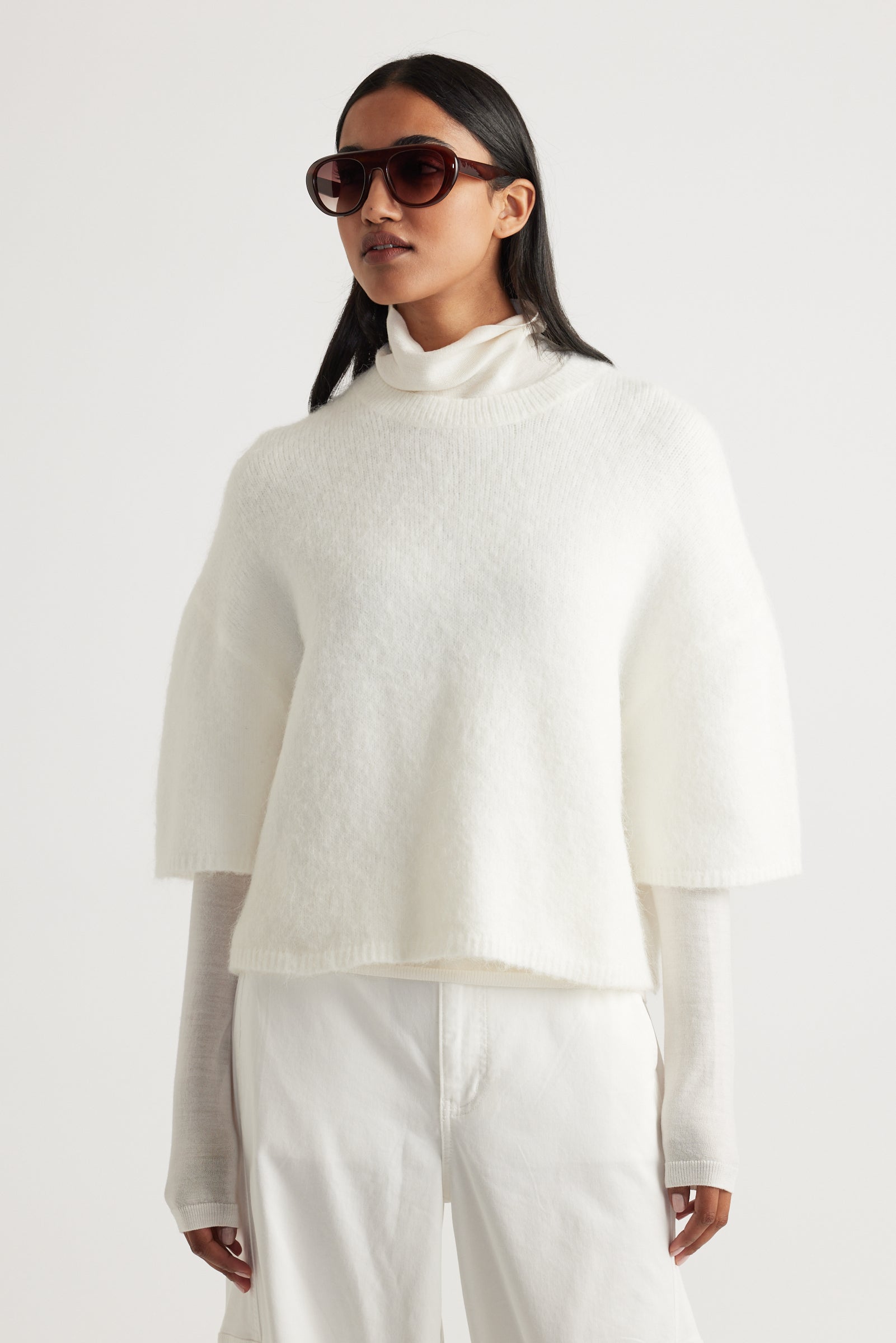 Lola Fluffy Knit Tee