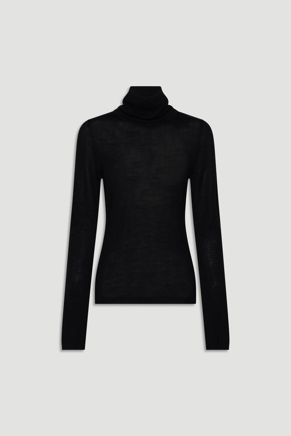Aya Fine Wool Knit Top
