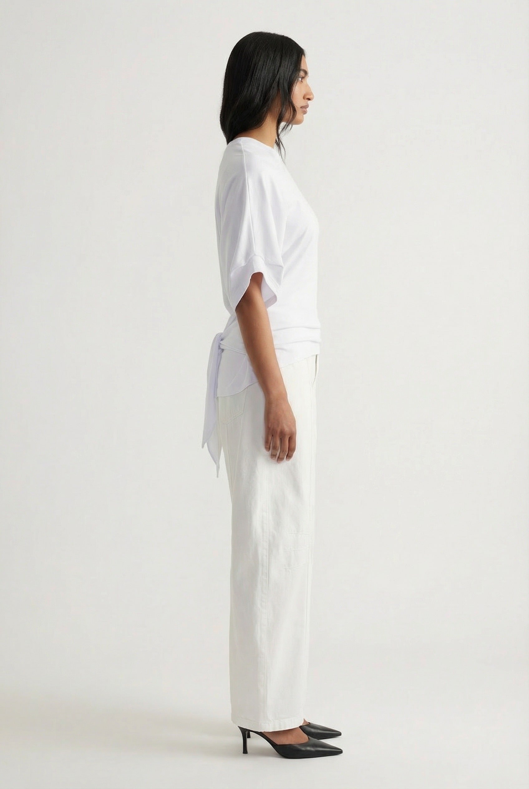 Leah Tie Back Tee