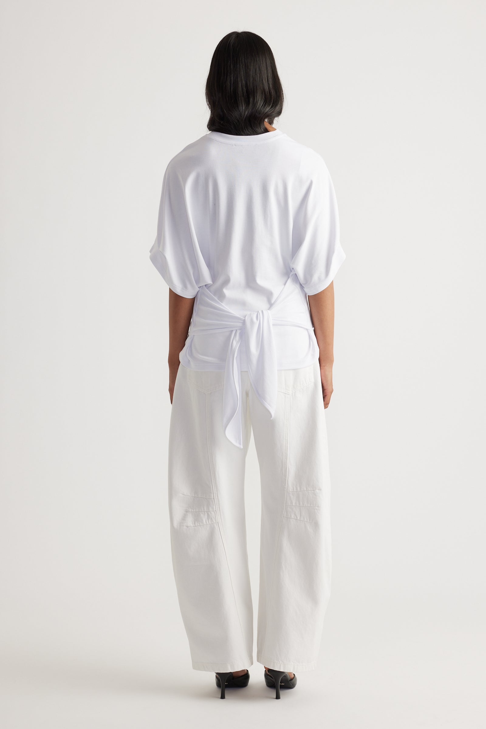 Leah Tie Back Tee
