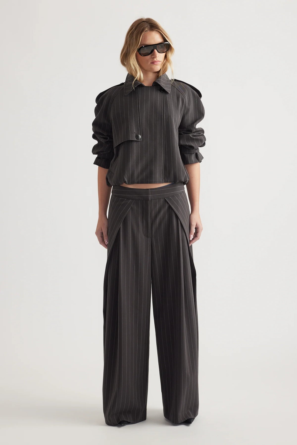 Ava Wide Leg Suiting Pant