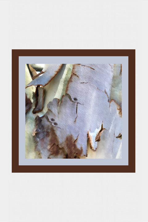 Traces Silk Square Scarf