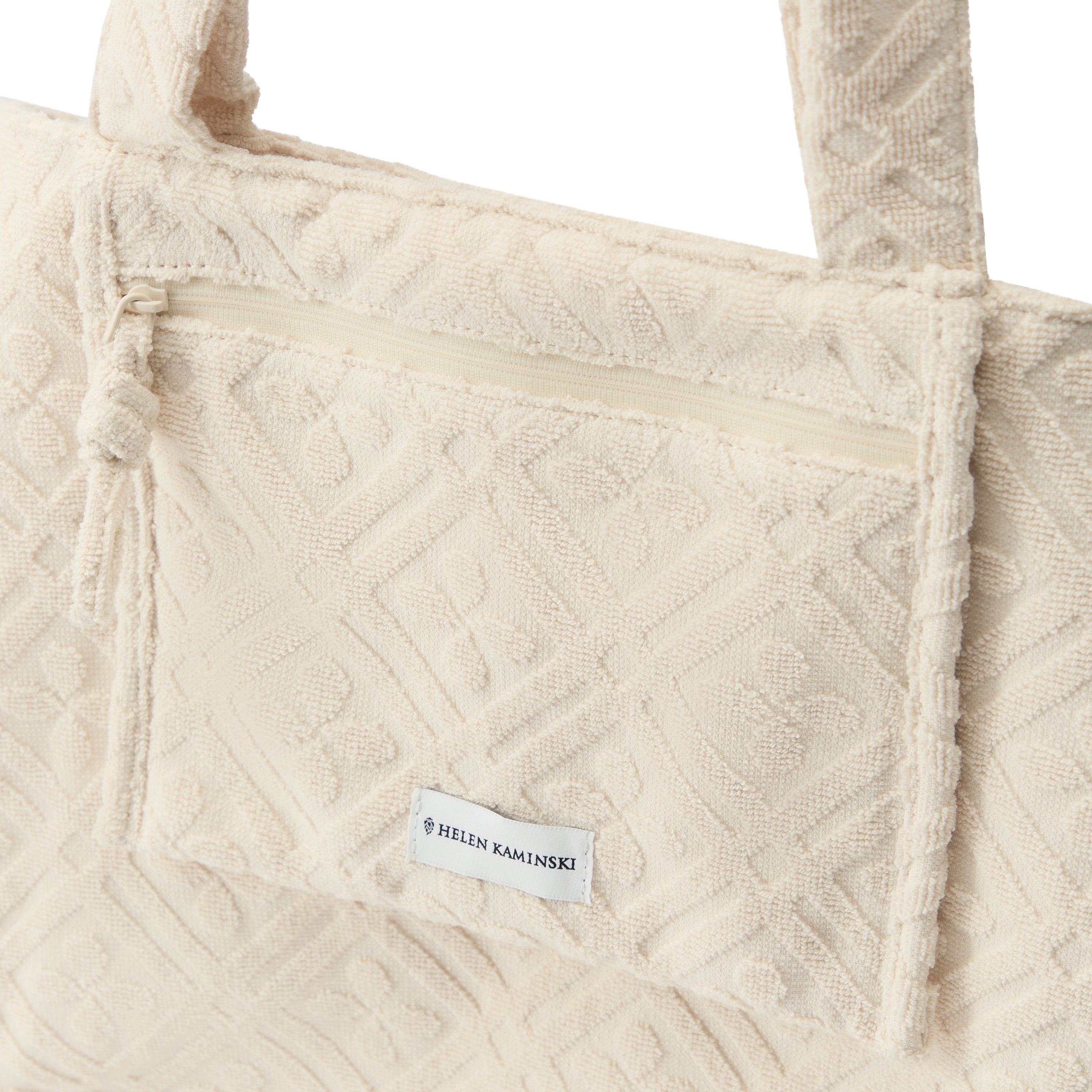 Anika Terry Tote Parchment