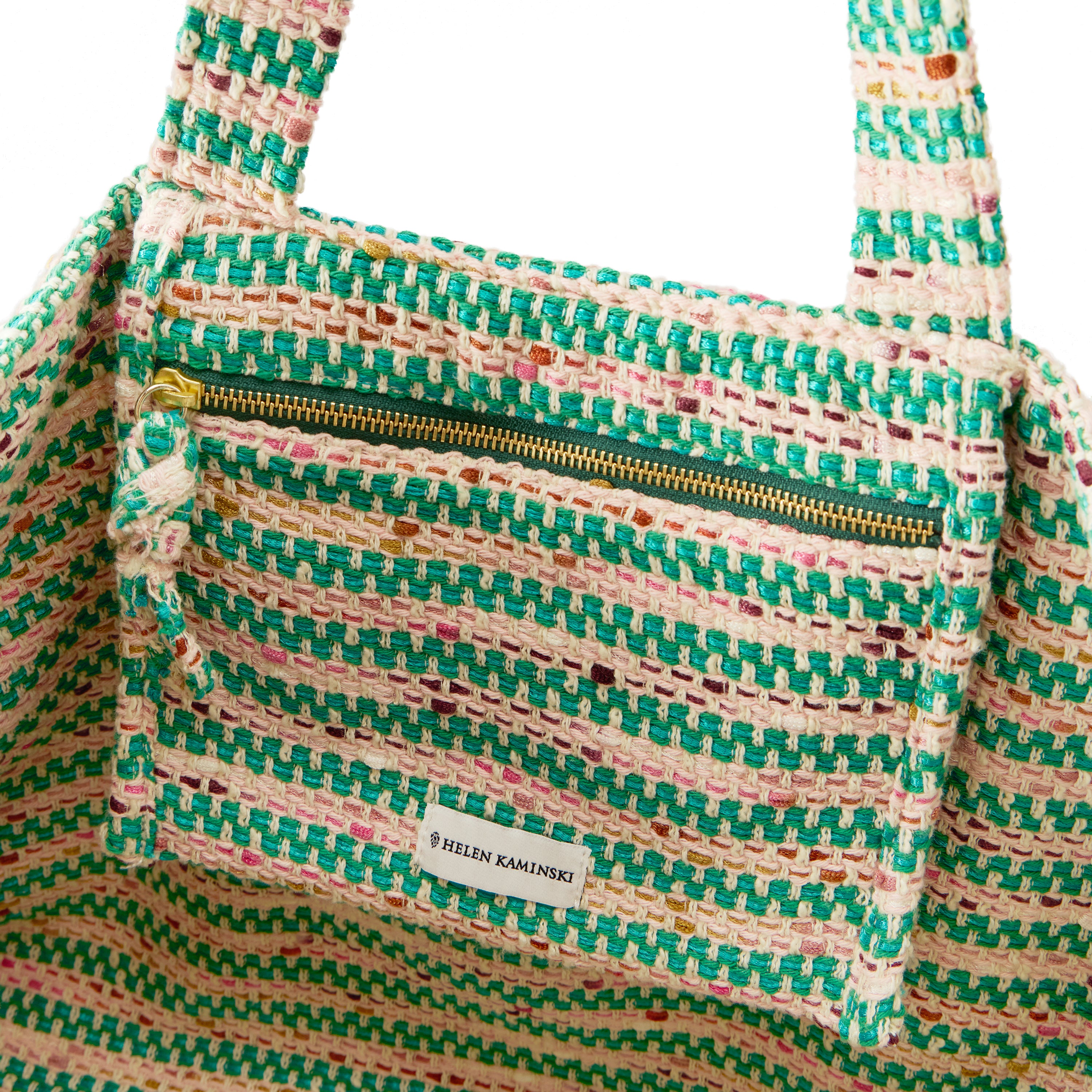 Anika Boucle Stripe Tote