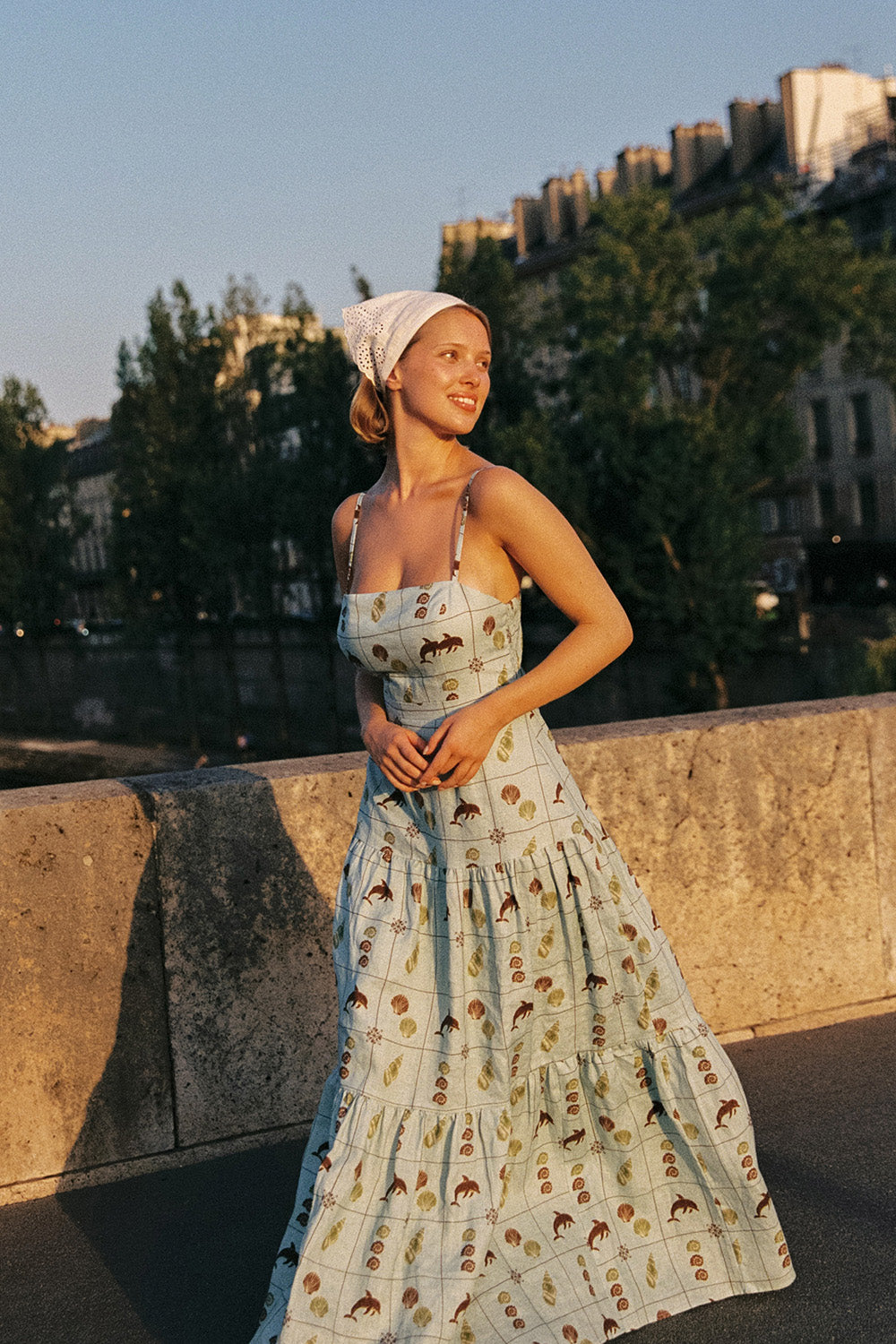 Celine Maxi Dress Seashell Tile - Seashell Tile / US 2 Celine Maxi Dress Seashell Tile - Seashell Tile / US 2