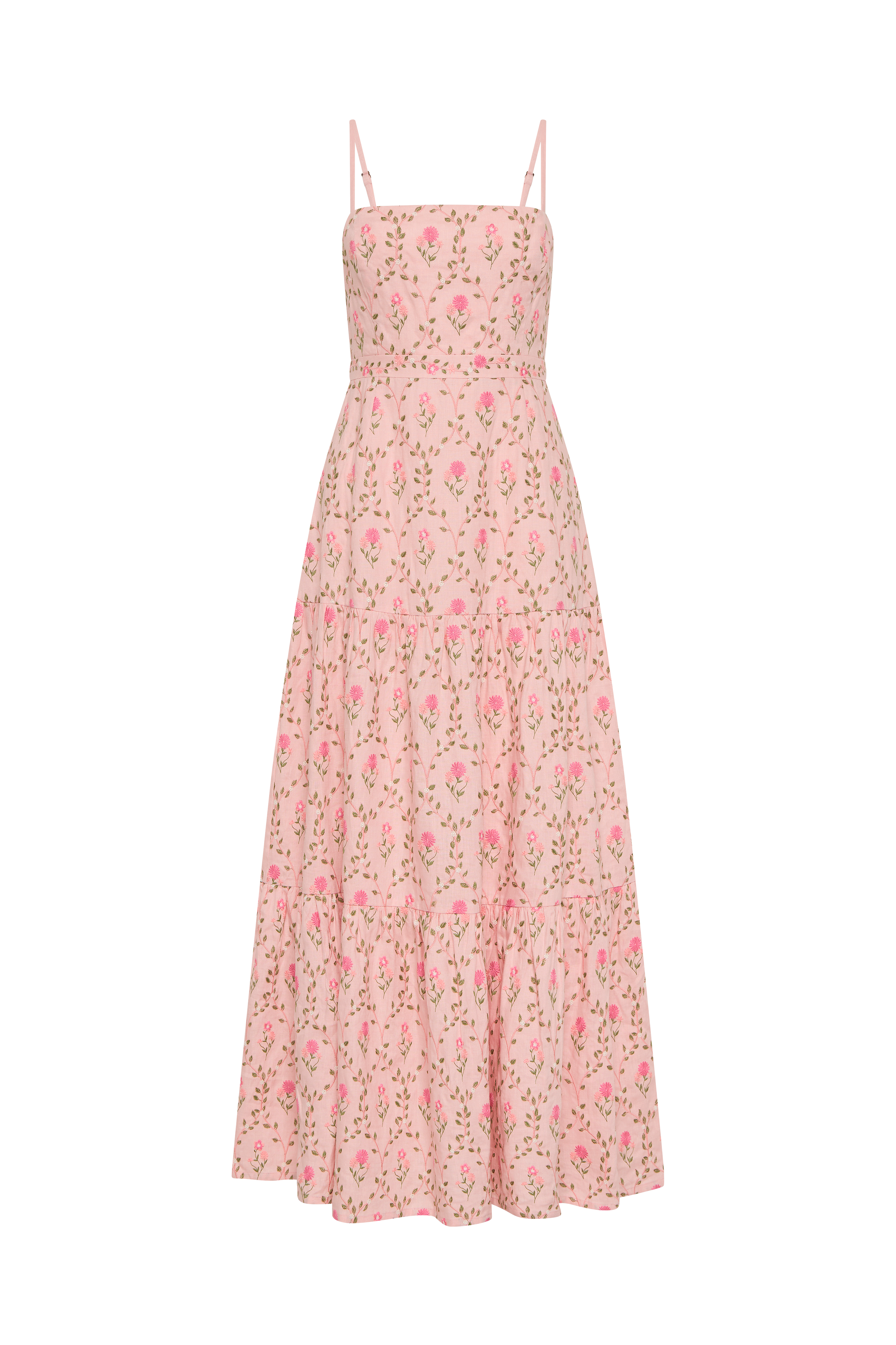 Kira Maxi Dress Luxembourg Tile