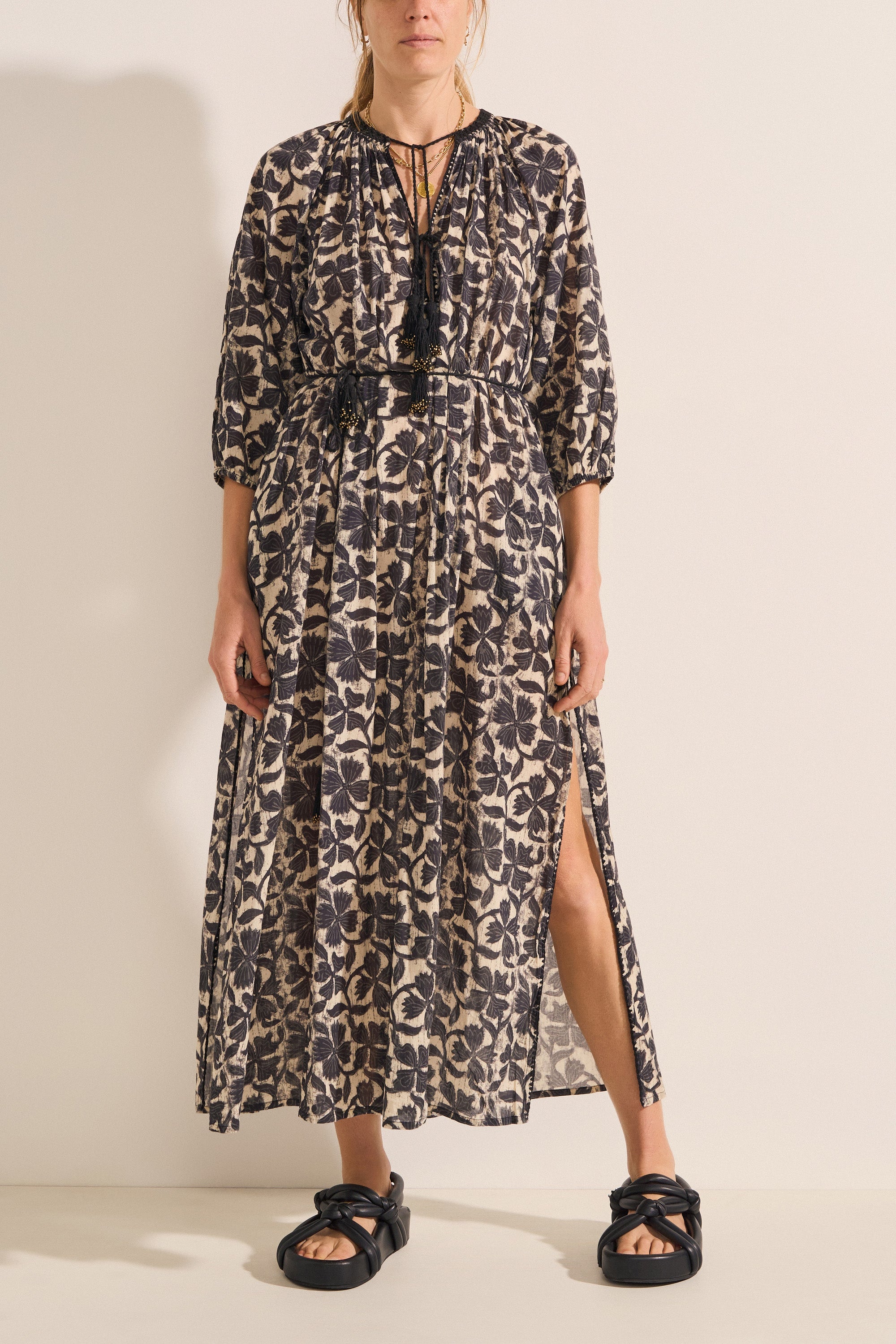 Priam Clover Print Dress