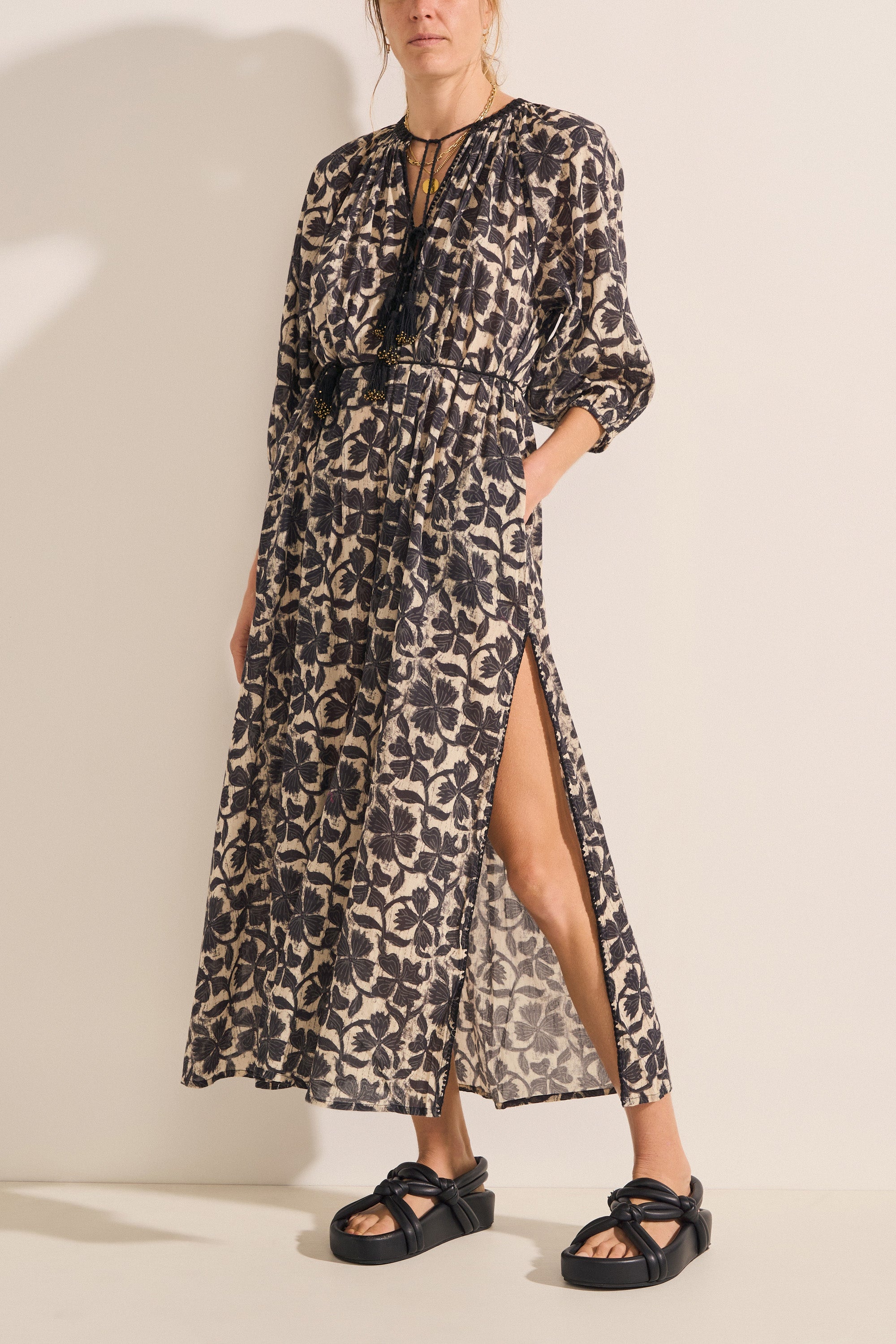 Priam Clover Print Dress