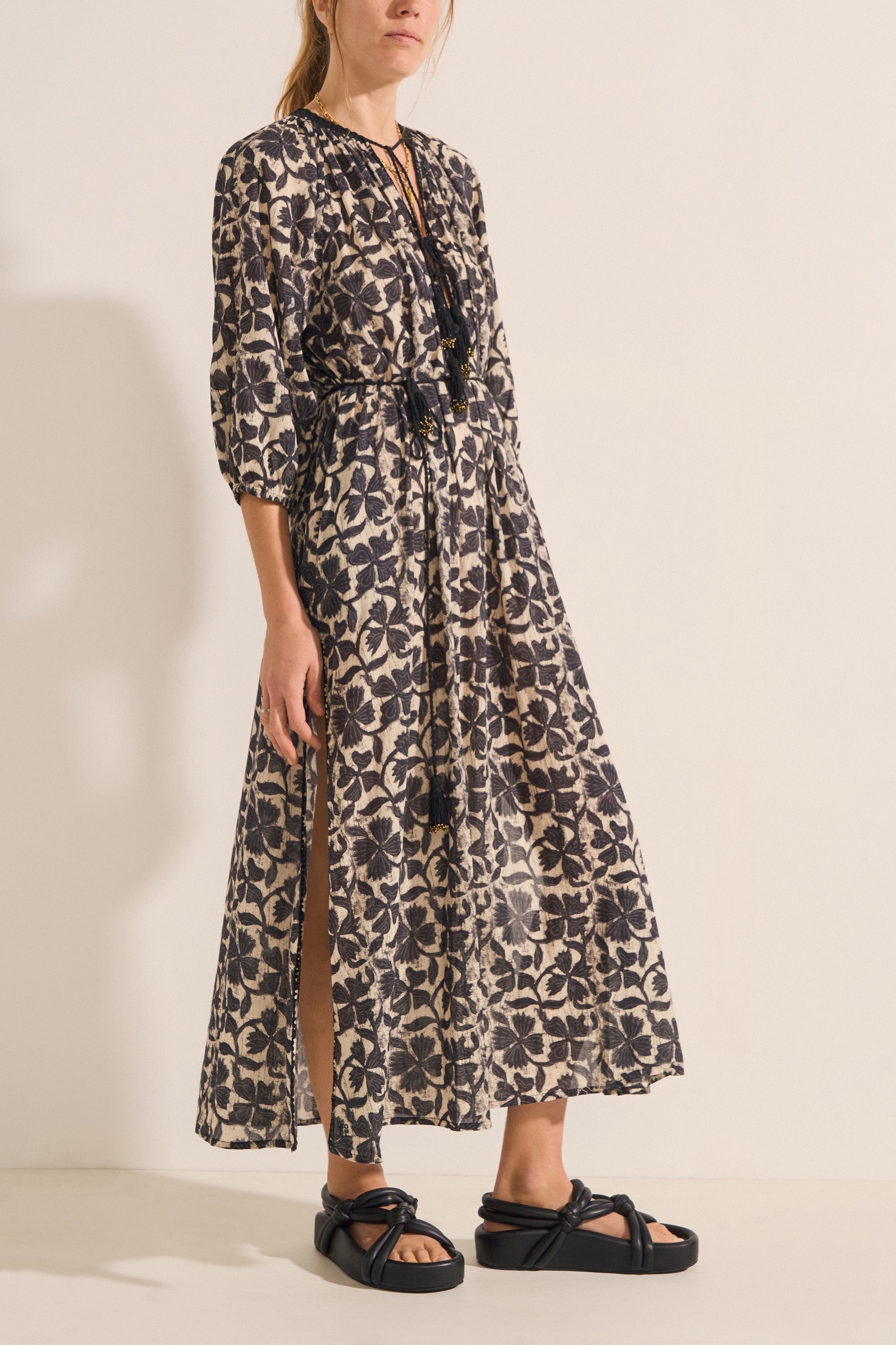 Priam Clover Print Dress