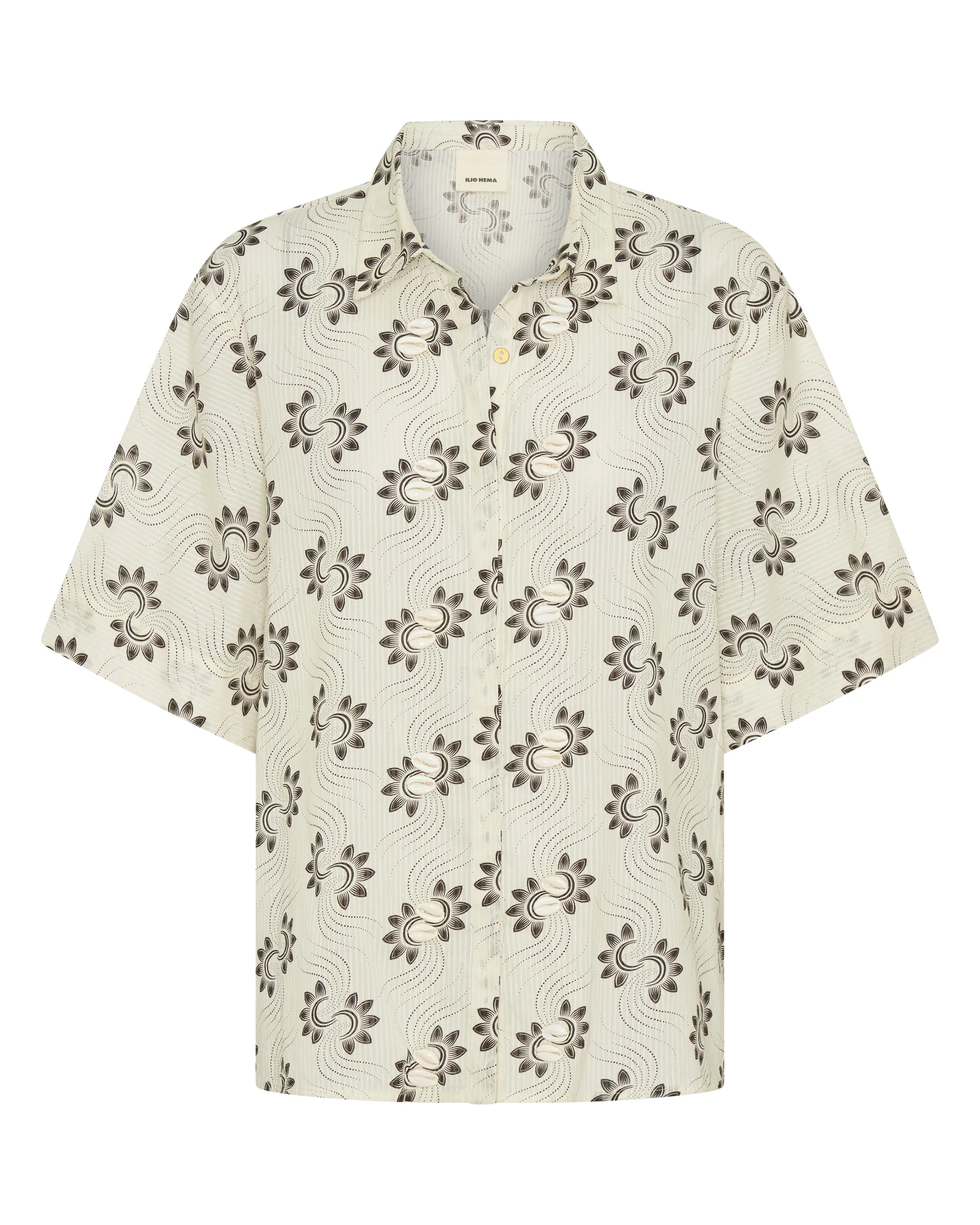 Cerbere Shell Stripe Voile Shirt