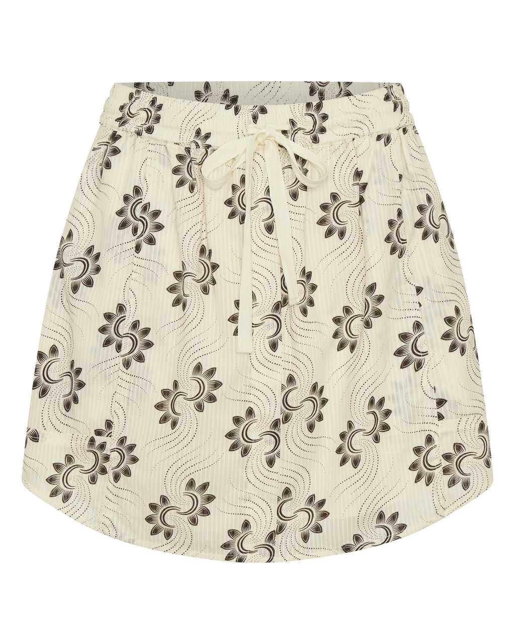 Abas Shell Stripe Voile Skirt