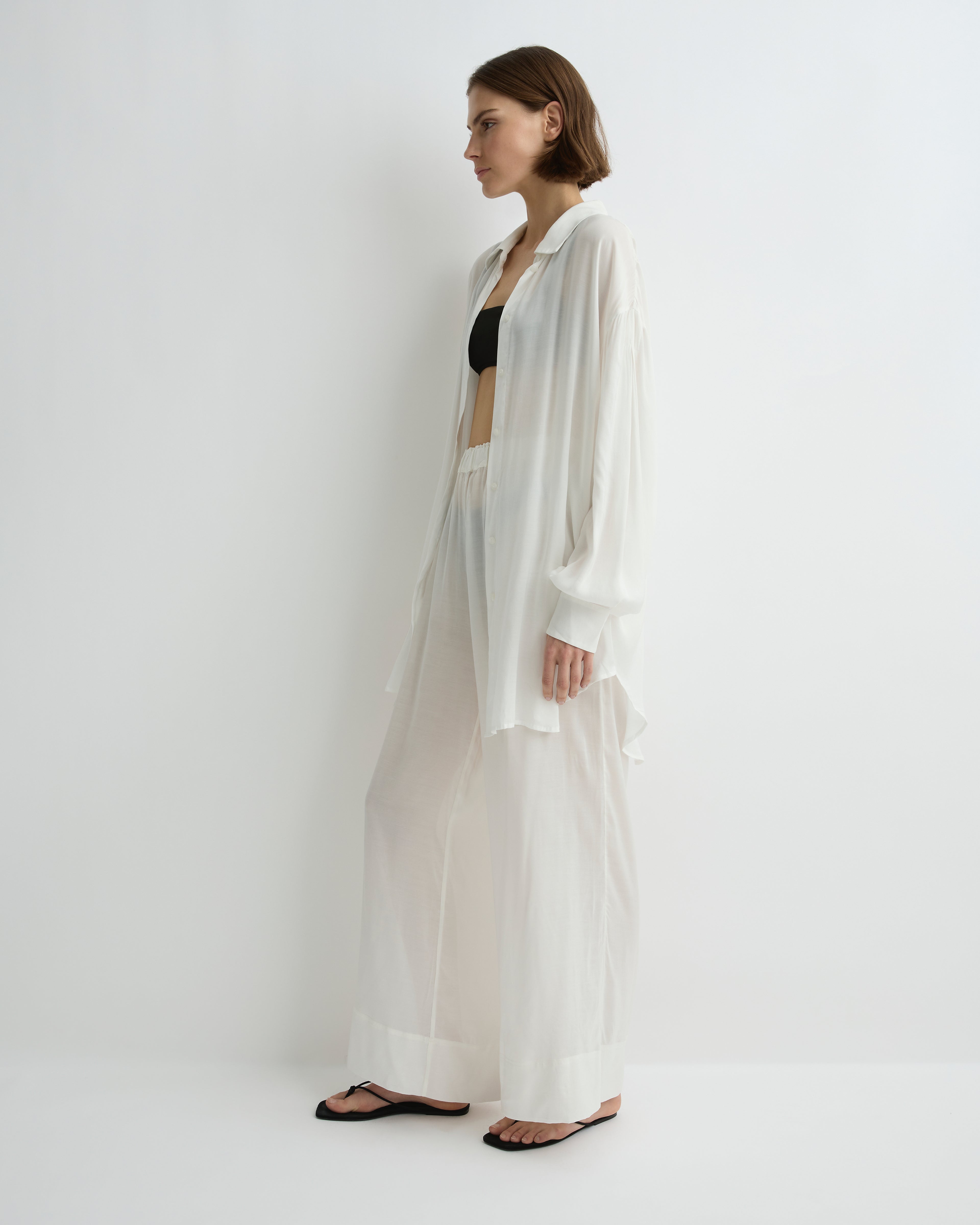 Cremona Oversize Shirt White
