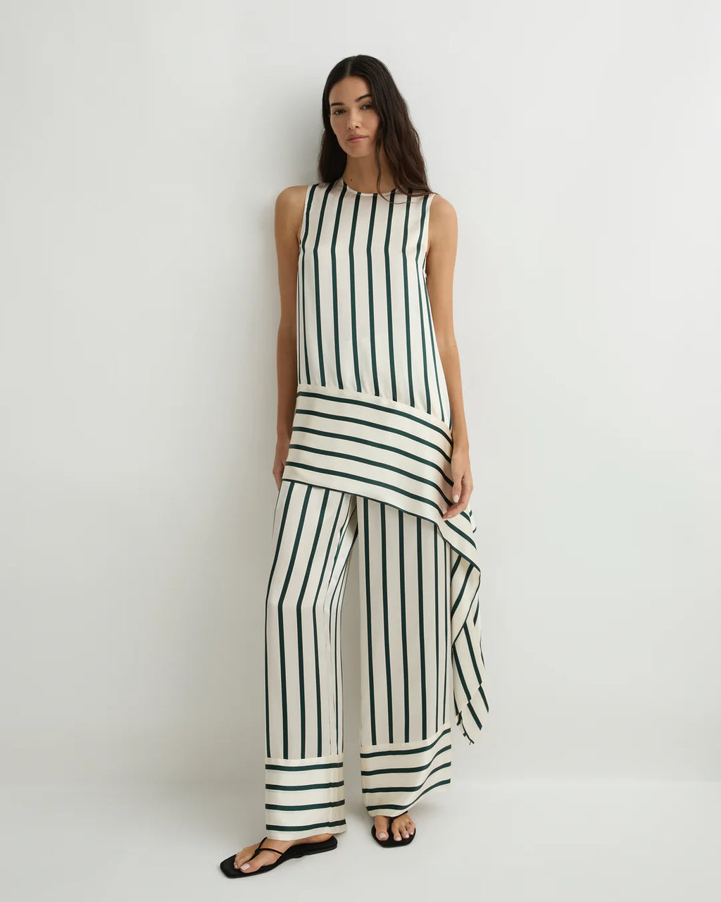 Cannes Sash Hem Mini Dress