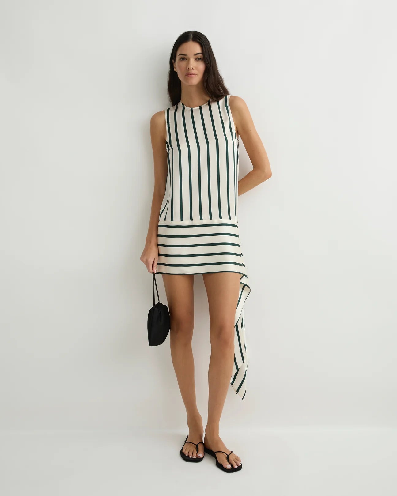 Cannes Sash Hem Mini Dress